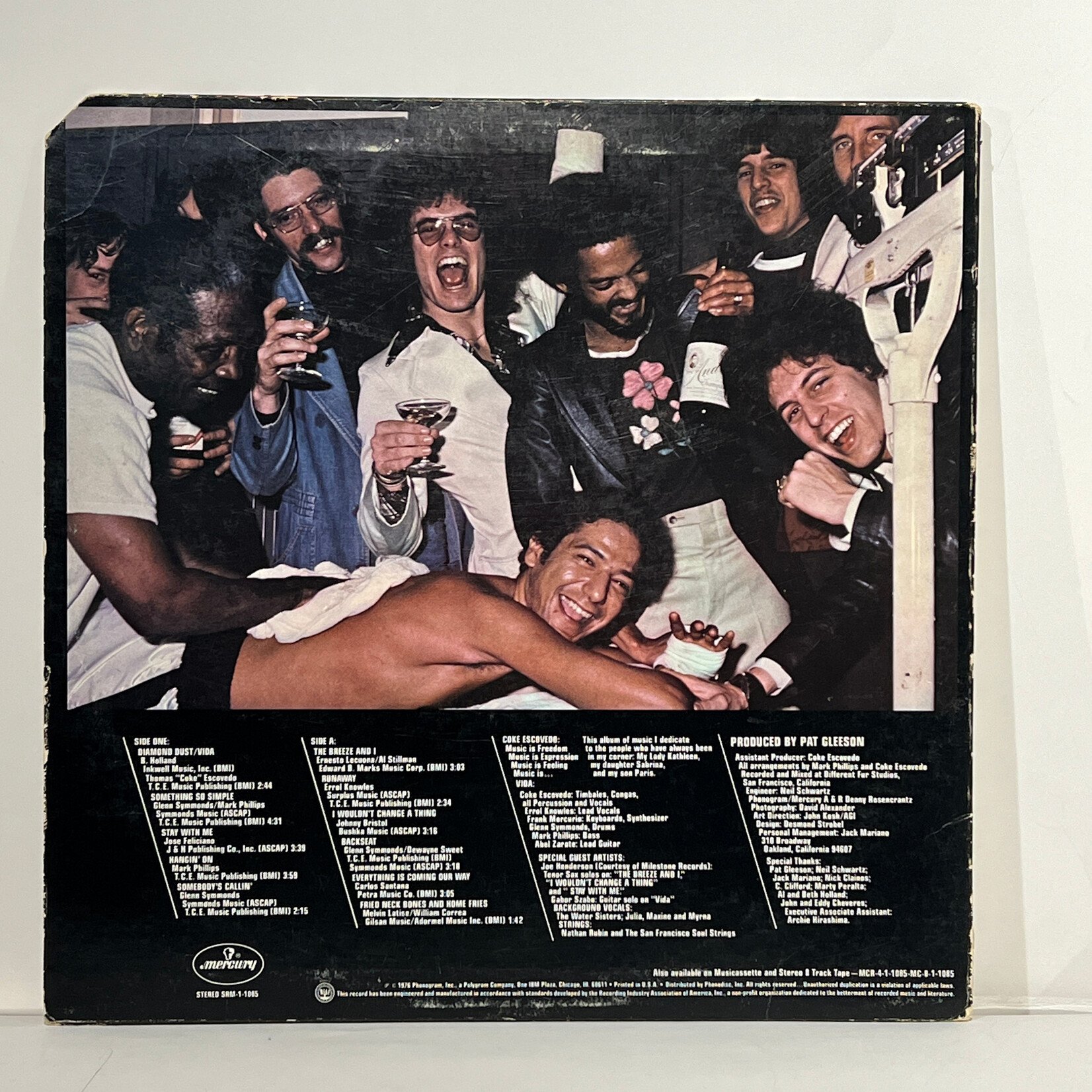 [Kollectibles] Escovedo, Coke: Comin' At Ya! (1976, USA, VG+) [MERCURY]