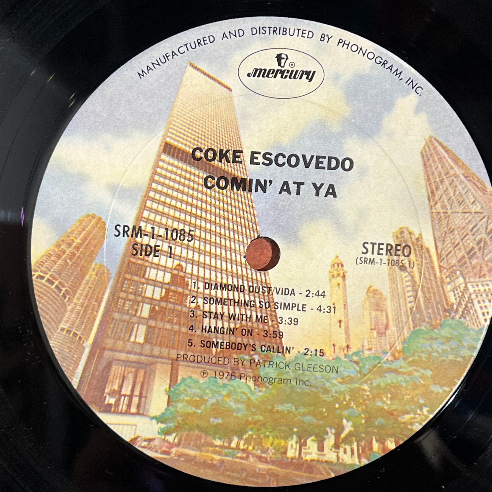 [Kollectibles] Escovedo, Coke: Comin' At Ya! (1976, USA, VG+) [MERCURY]