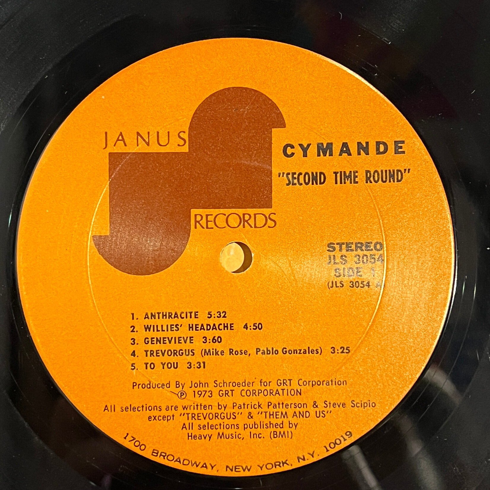 Cymande: Second Time Round (1973, USA, Disc VG+) [JANUS]
