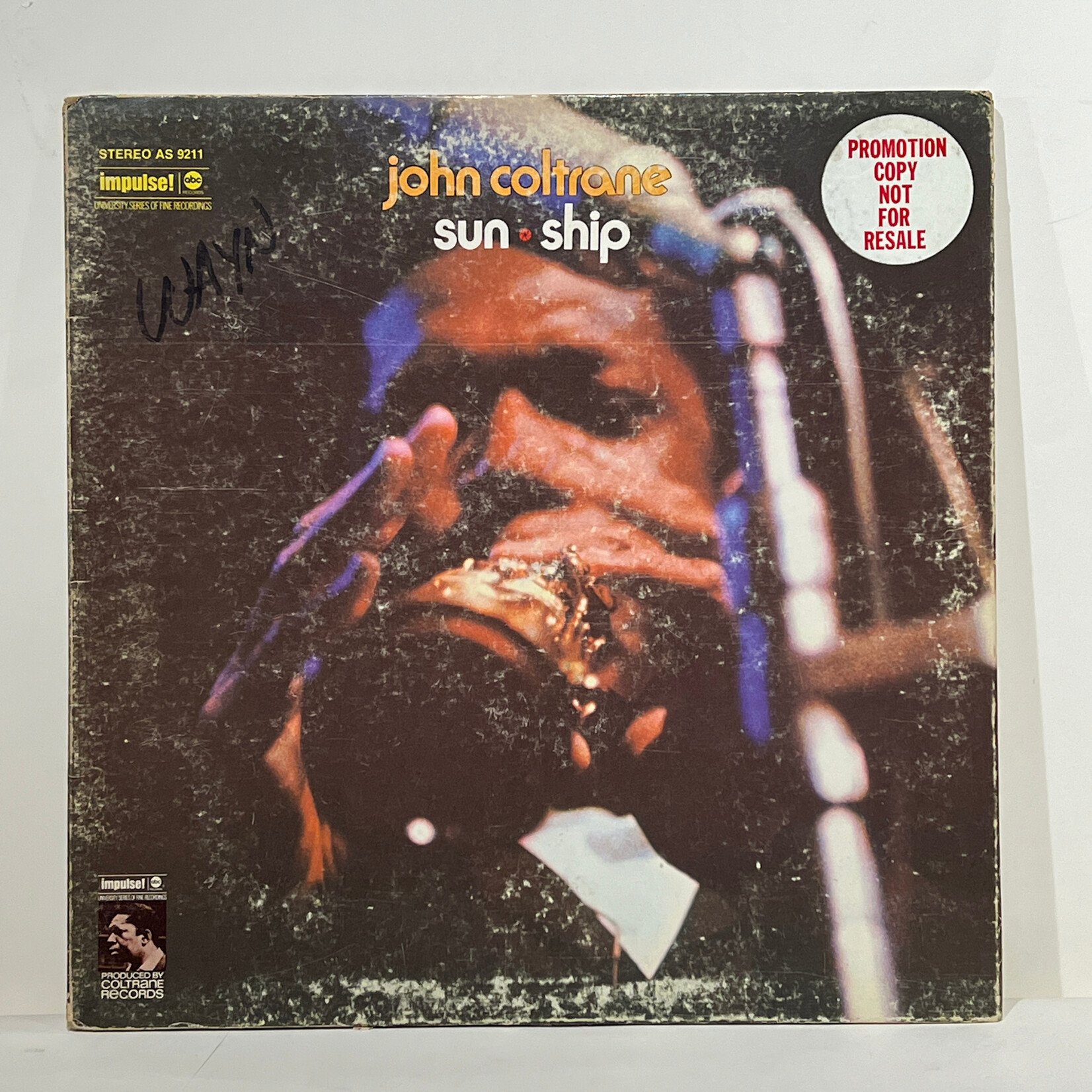 [Kollectibles] Coltrane, John: Sun Ship (1971, USA, with Promo Sticker, Disc VG+) [IMPULSE]