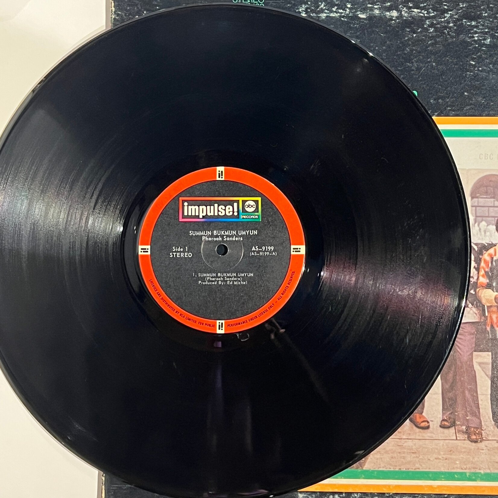 [Kollectibles] Sanders, Pharoah: Summun Bukmun Umyun - Deaf Dumb Blind (1970, Canada, VG) [IMPULSE]