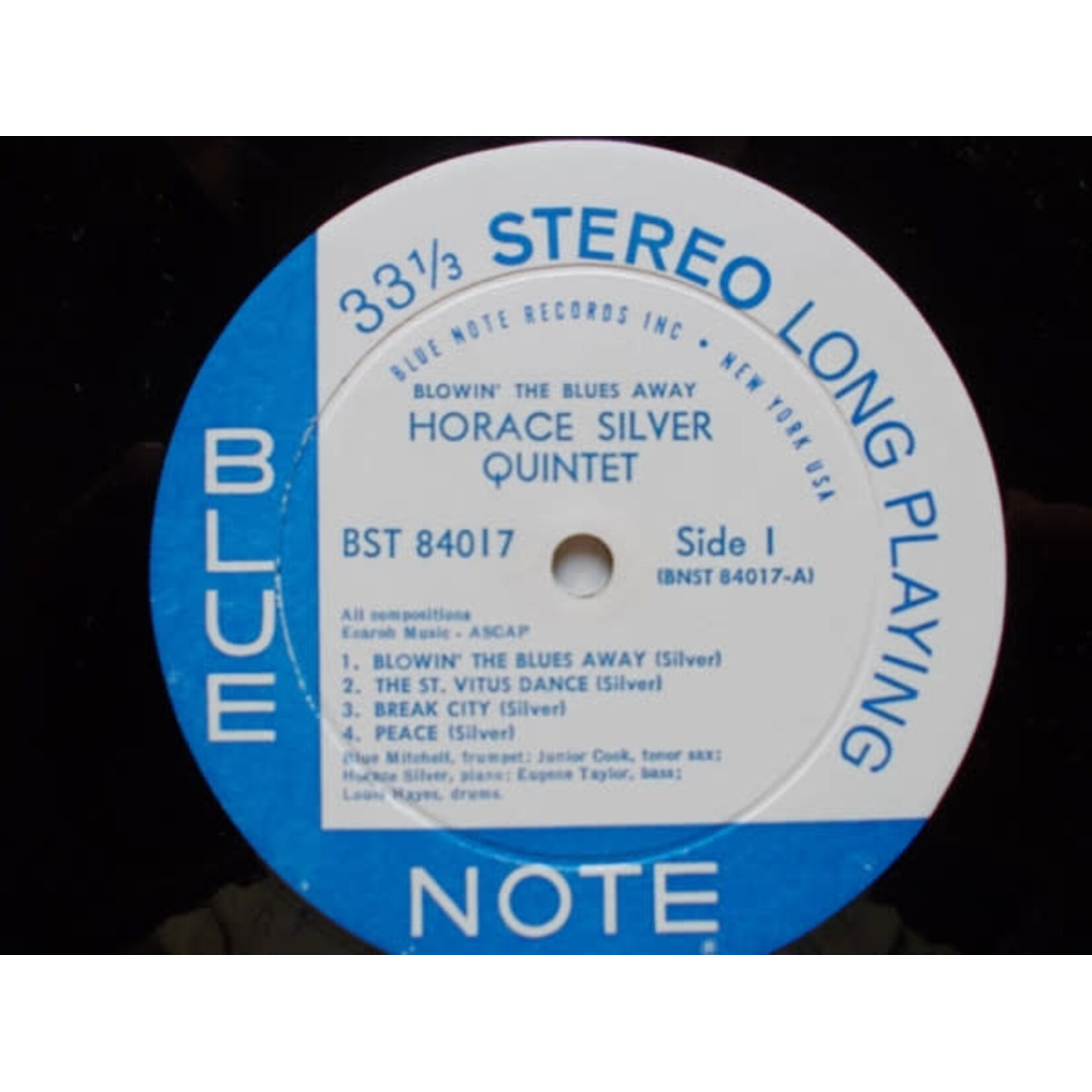 [Kollectibles] Silver, Horace Quintet & Trio: Blowin' The Blues Away (1964, USA, Plasty Lite, "Ear", RVG, Deep Groove, VG) [BLUE NOTE]
