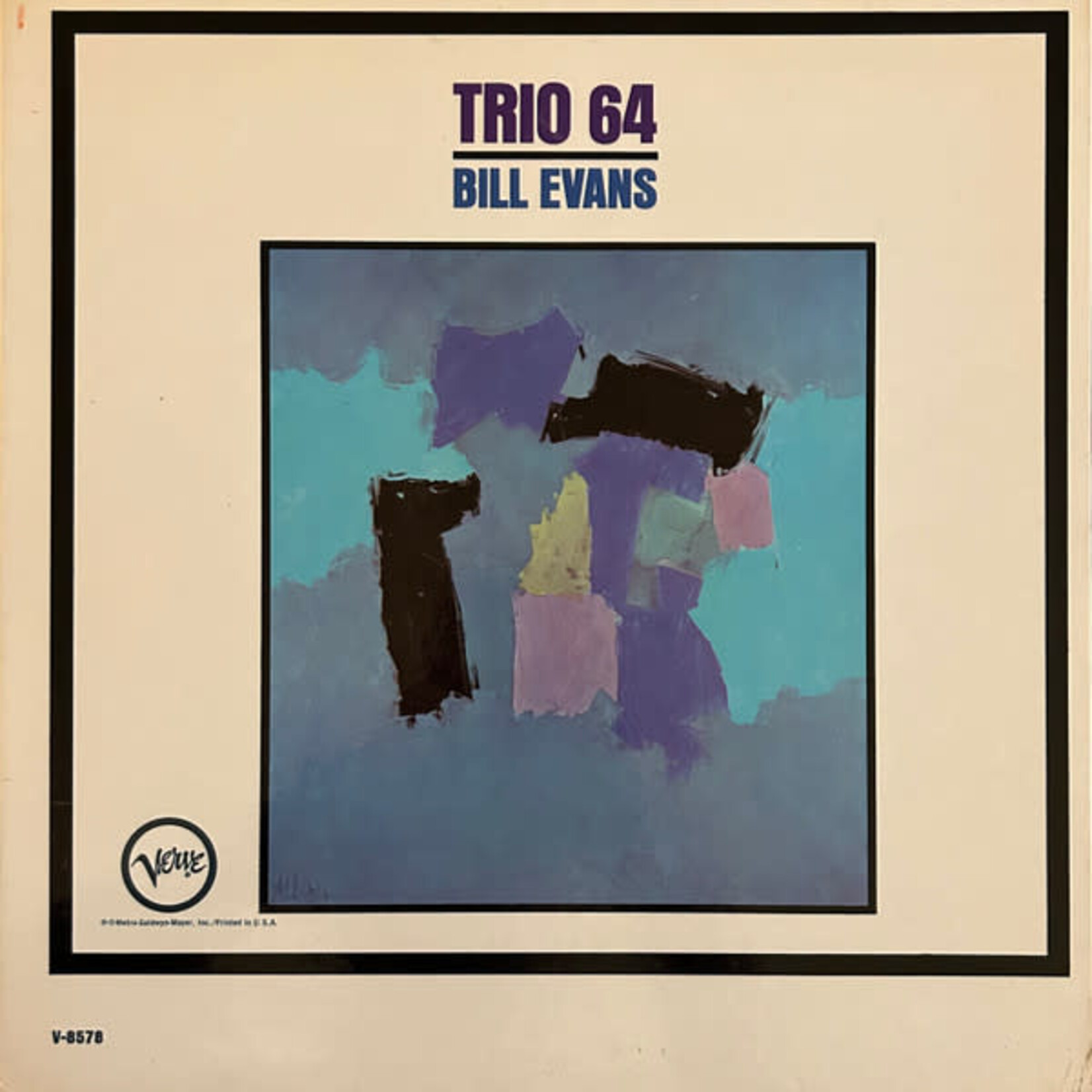 [Kollectible Vinyl] Evans, Bill: Trio 64 (1964, Canada, VG) [VERVE]