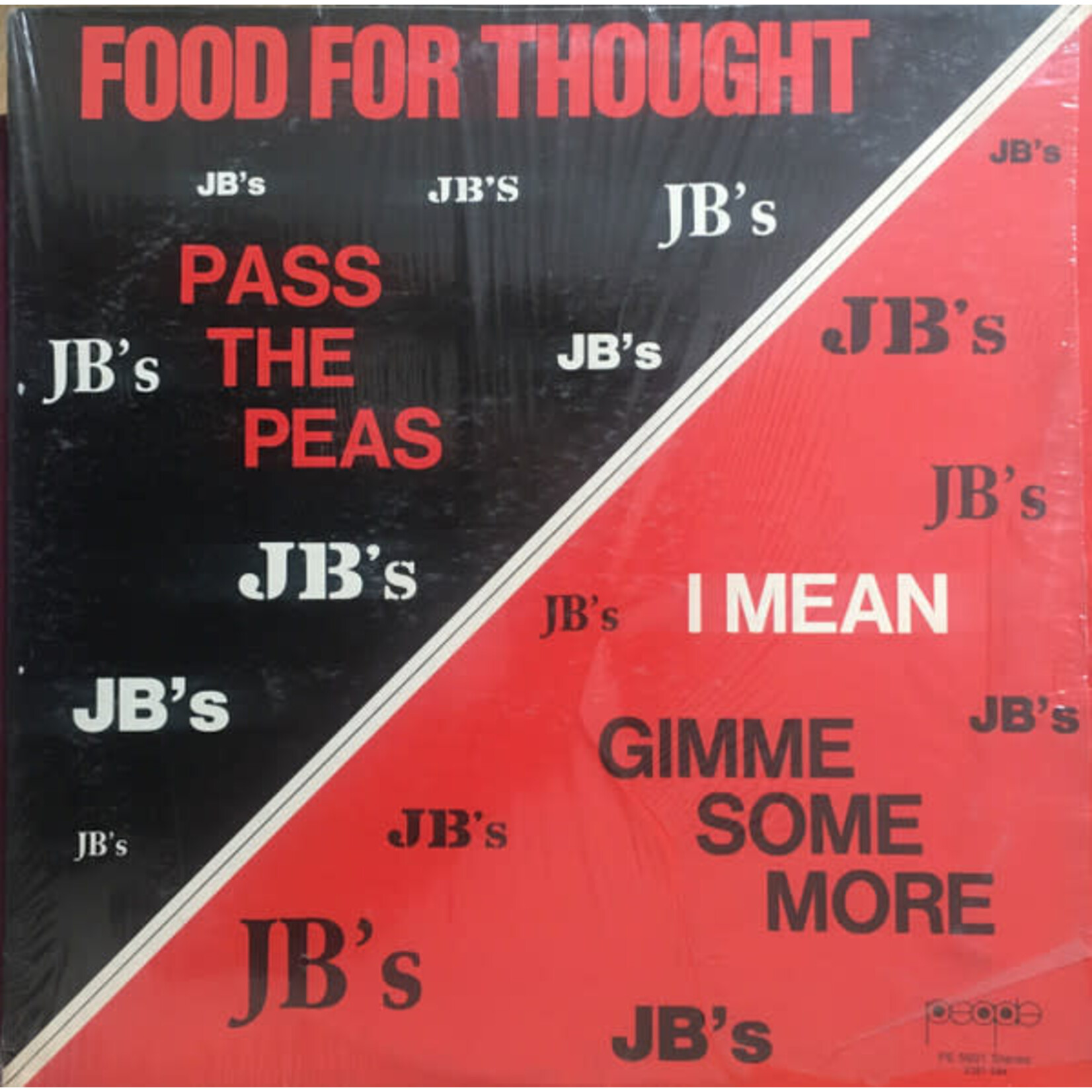 [Kollectible Vinyl] The J.B.'s: Food For Thought (Pass The Peas I Mean Gimme Some More) (1972, USA, VG) [PEOPLE]