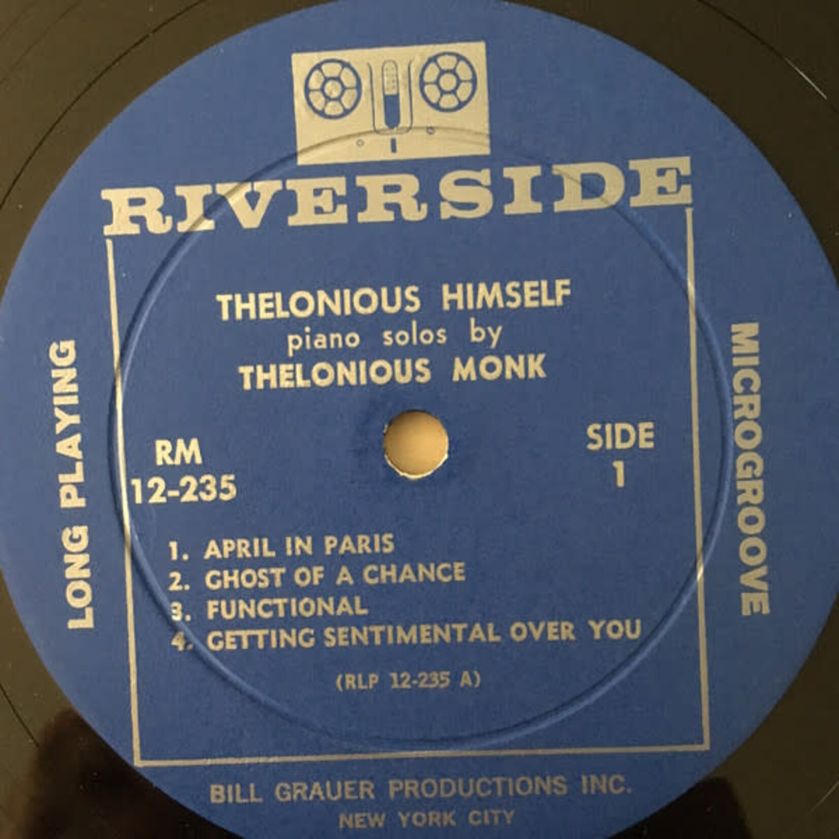 [Kollectibles] Monk, Thelonious: Thelonious Himself (1962, USA, Deep Groove, VG+) [RIVERSIDE]