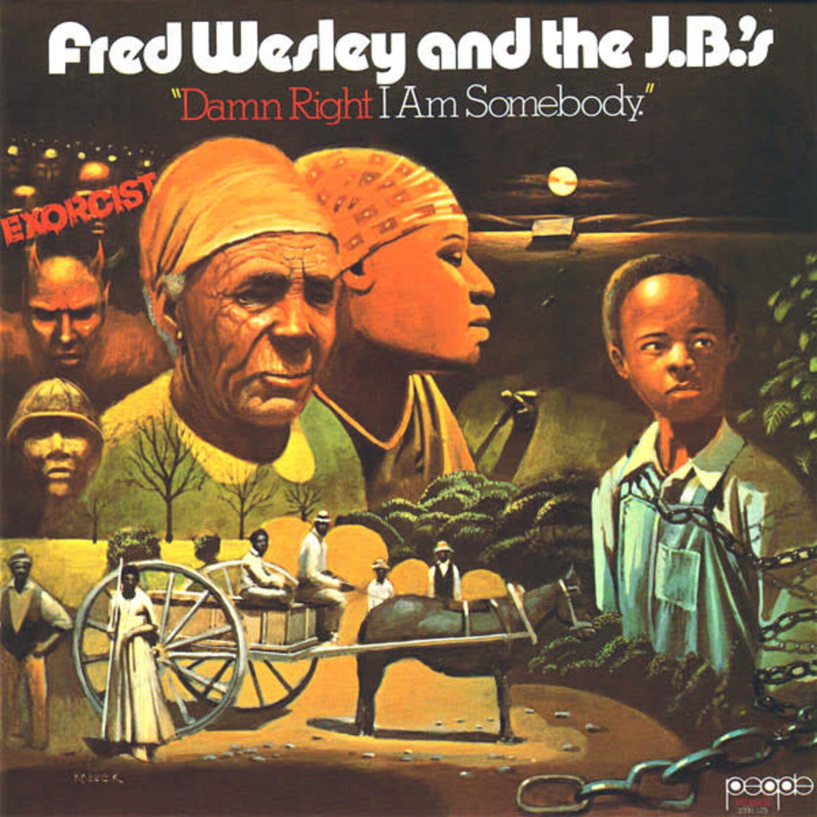 [Kollectibles] Wesley, Fred and The J.B.'s: Damn Right I Am Somebody (1974, USA, VG) [PEOPLE]