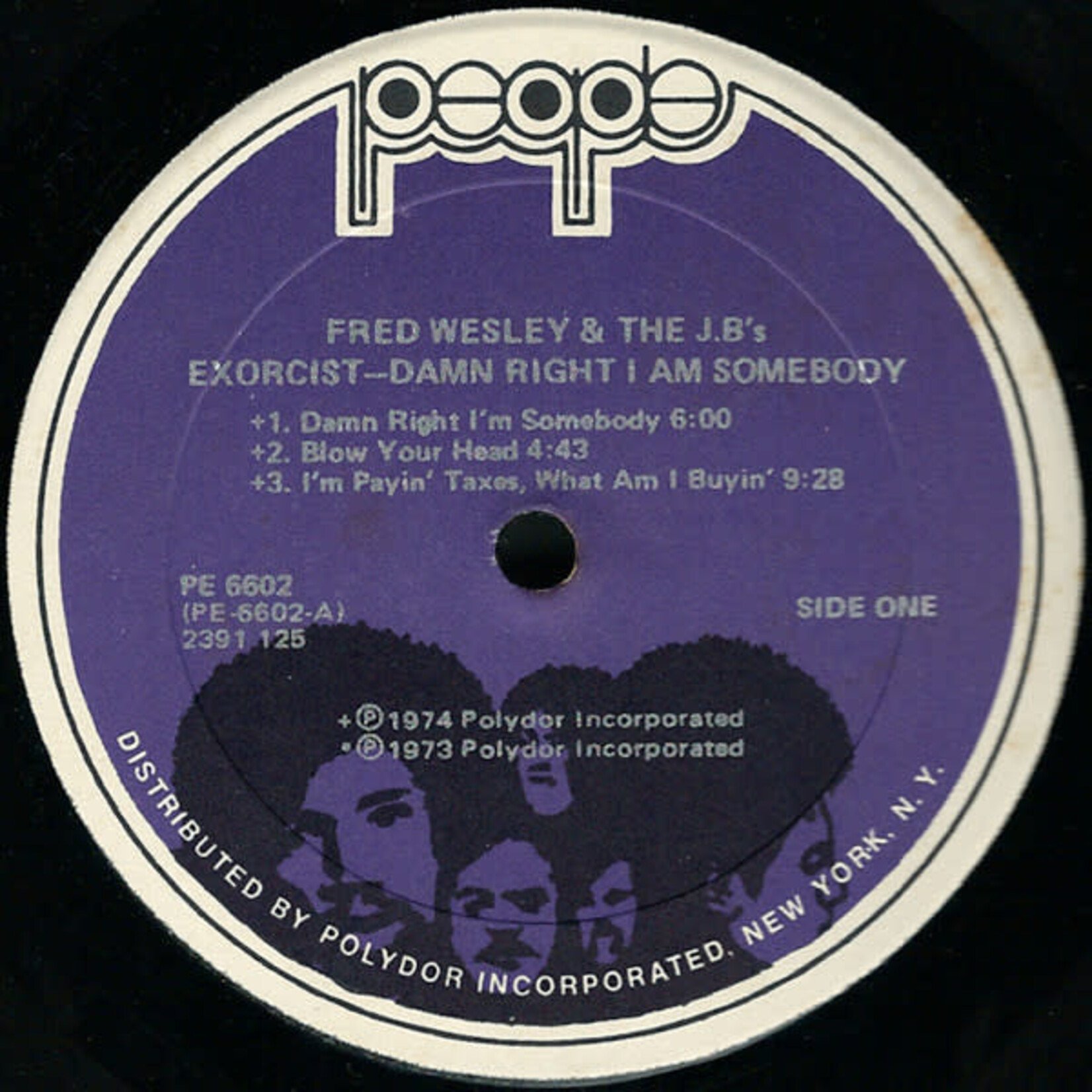 [Kollectibles] Wesley, Fred and The J.B.'s: Damn Right I Am Somebody (1974, USA, VG) [PEOPLE]
