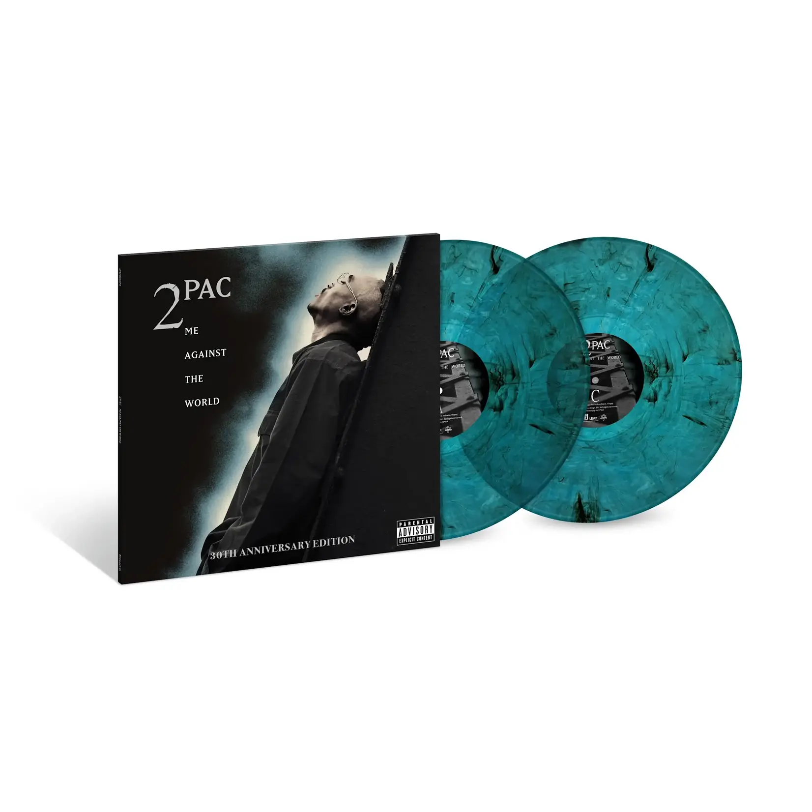 [New Vinyl] 2Pac: Me Against the World (2LP, 30th Anniversary Edition, Midnight Mist Coloured Vinyl) [INTERSCOPE]