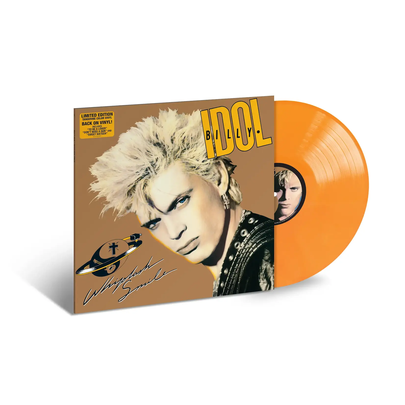 [New Vinyl] Idol, Billy: Whiplash Smile (Tangerine Vinyl) [CAPITOL]