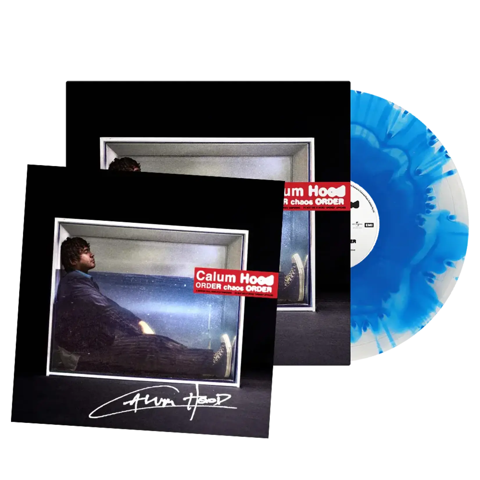 [New Vinyl] Hood, Calum: Order Chaos Order (cloudy blue vinyl w/signed art card) [CAPITOL]