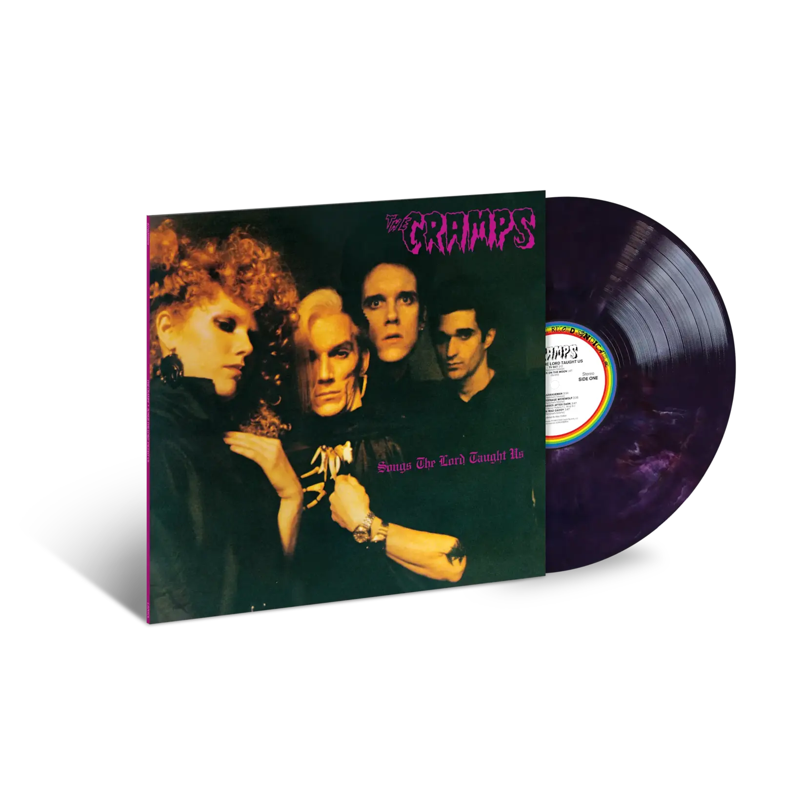 [New Vinyl] Cramps: Songs The Lord Taught Us (black and purple marbled vinyl) [CAPITOL]
