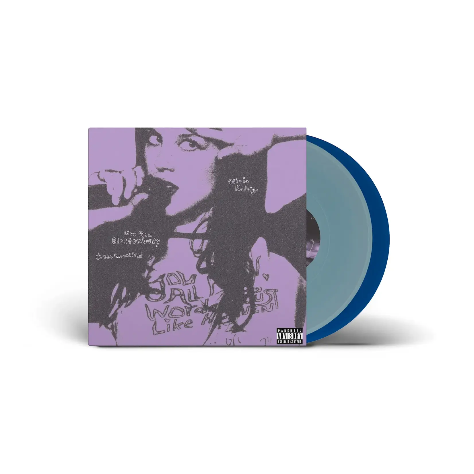 [New Vinyl] Rodrigo, Olivia: Live from Glastonbury: A BBC Recording (2LP-color vinyl) [INTERSCOPE]