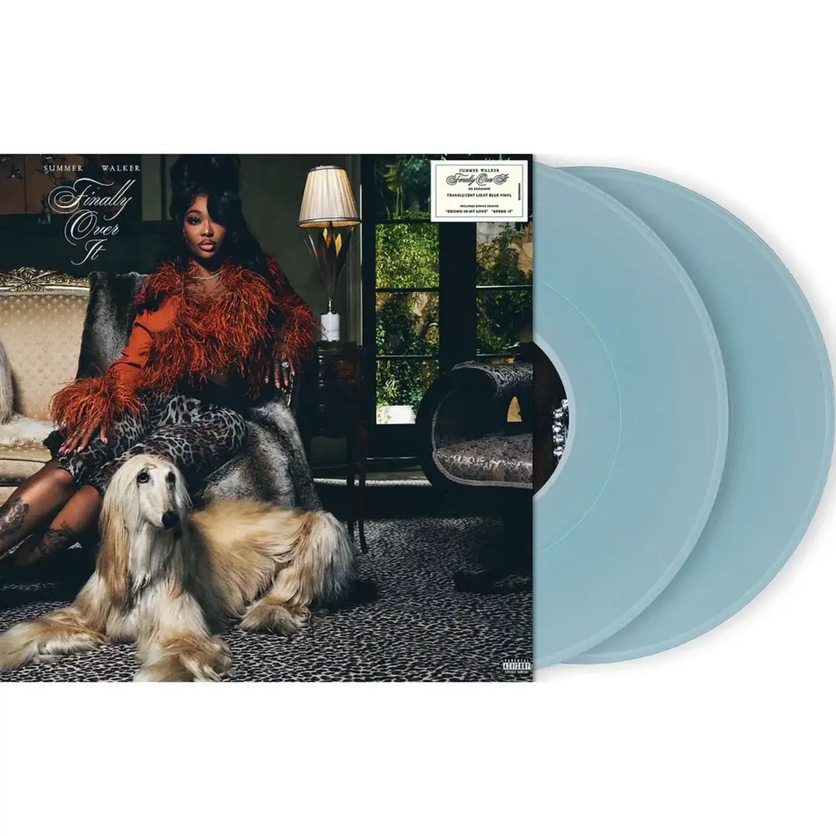 [New Vinyl] Walker, Summer: Finally Over It (2LP-translucent light blue vinyl) [INTERSCOPE]