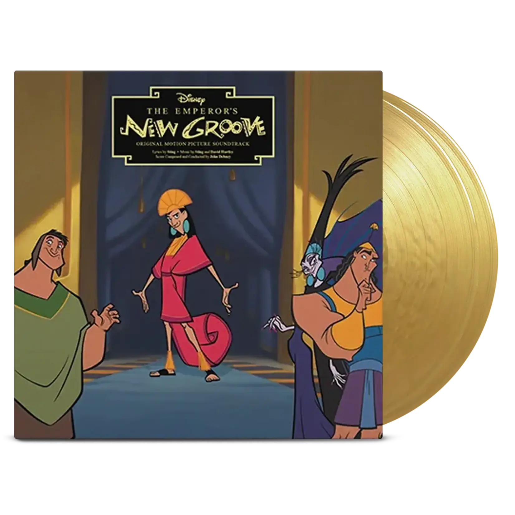 [New Vinyl] Soundtrack: The Emperor's New Groove (25th) (2LP-gold vinyl) [DISNEY]
