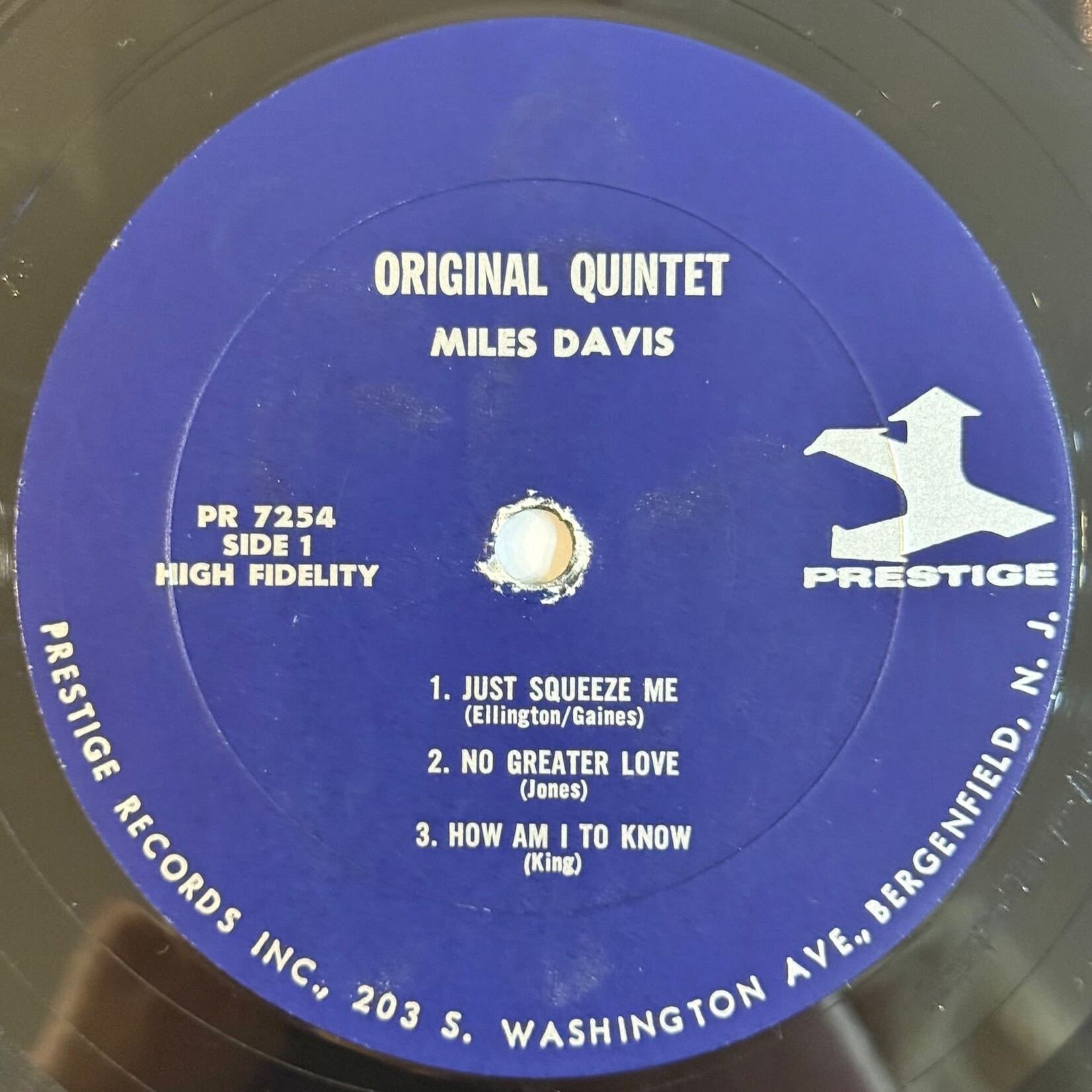 [Kollectibles] Davis, Miles: The Original Quintet (First Recording) (1964, USA, Blue Trident Prestige, VG+) [PRESTIGE]