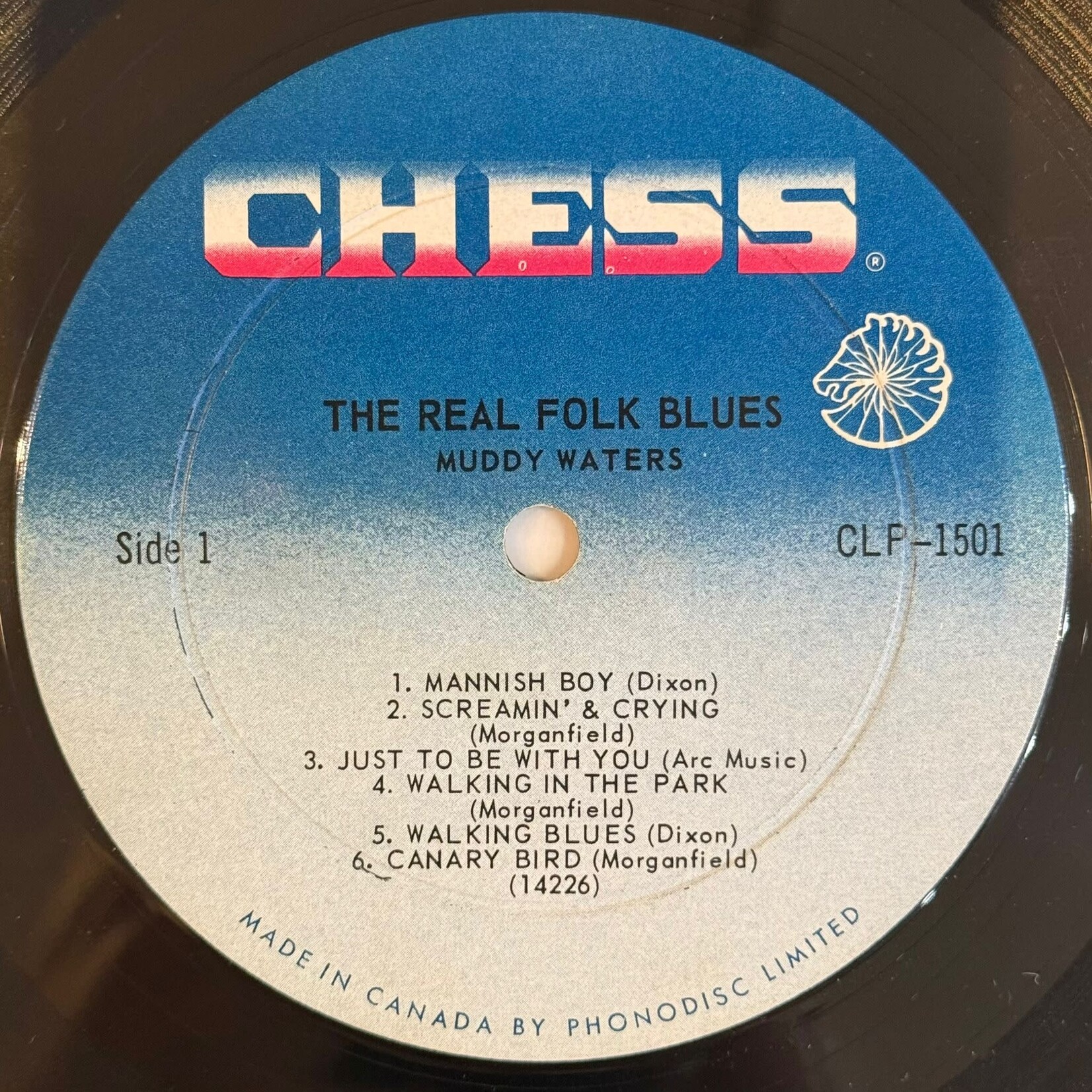 [Kollectibles] Muddy Waters: The Real Folk Blues (1966, Canada, VG) [CHESS]
