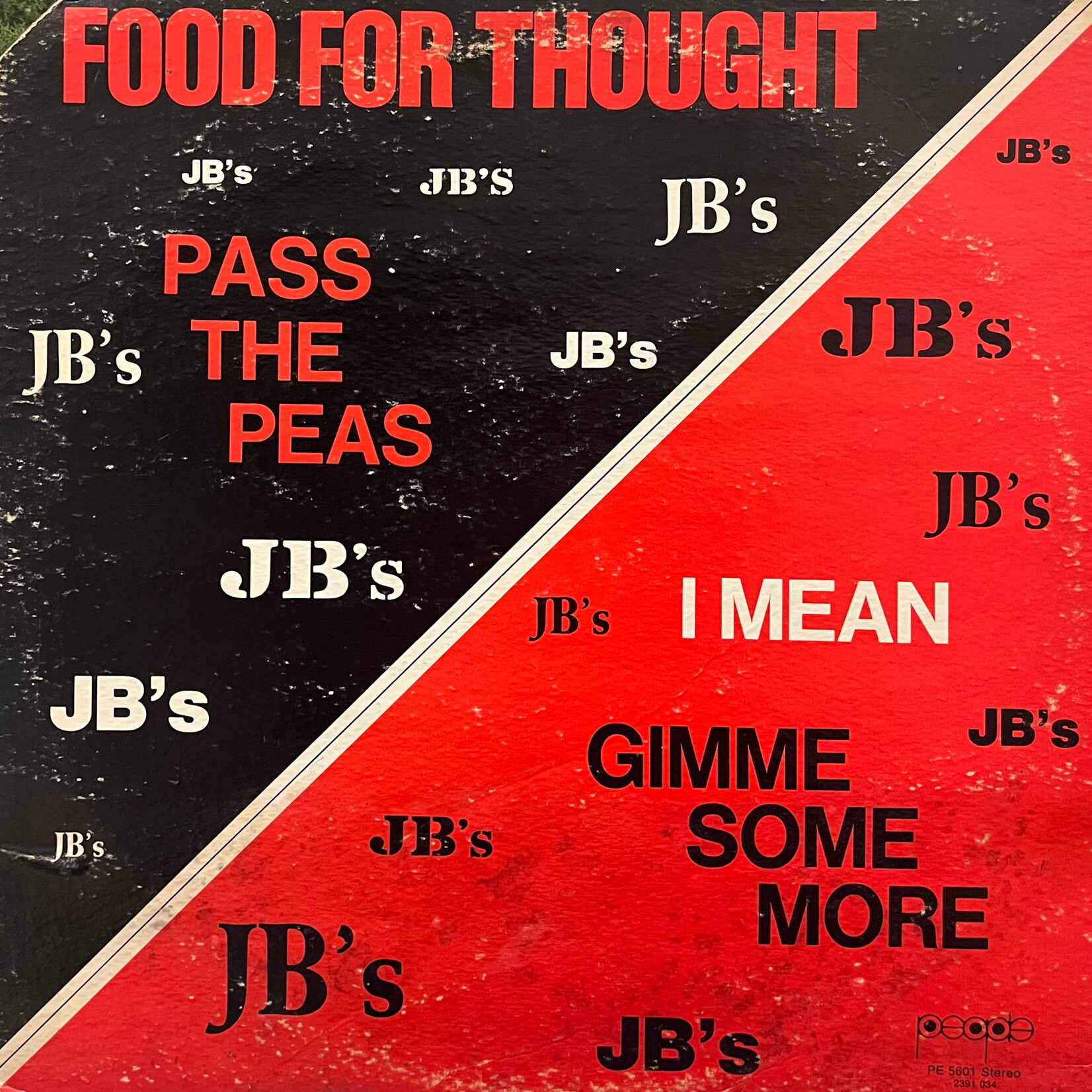 [Kollectible Vinyl] JB's: Food For Thought (1972, USA, VG) [PEOPLE]