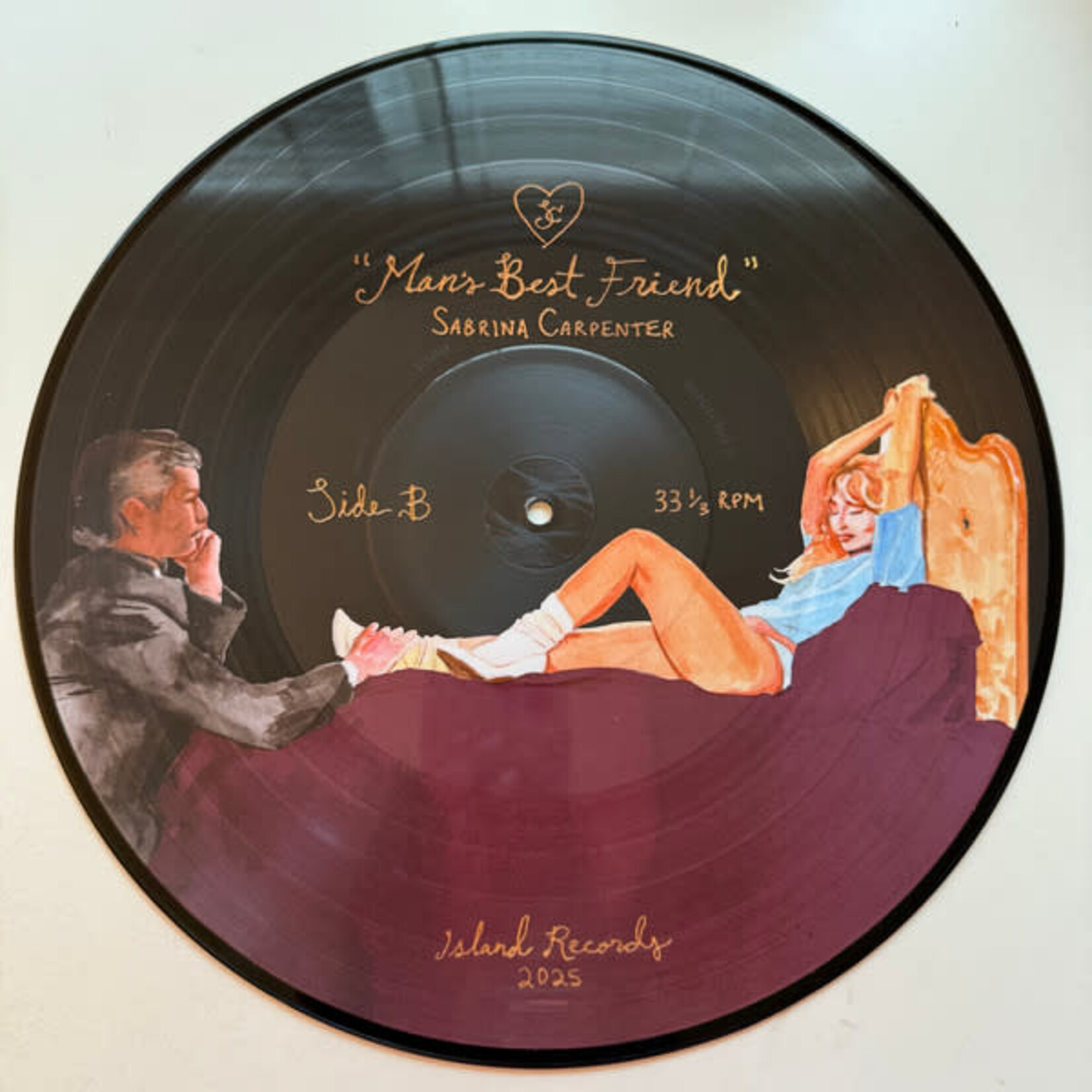 [New Vinyl] Carpenter, Sabrina: Man's Best Friend (Limited Editon, Picture Disc) [ISLAND]