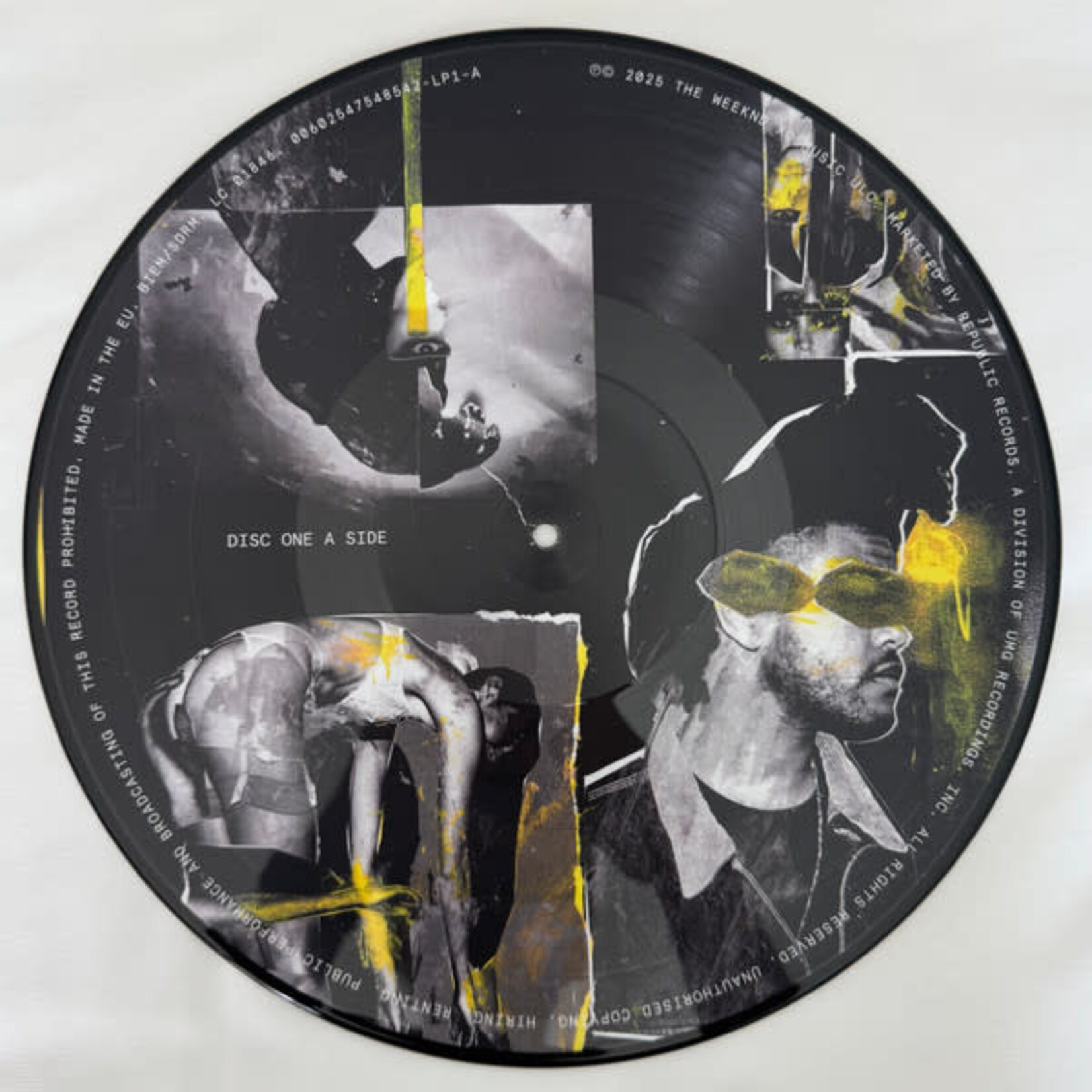 [New Vinyl] Weeknd: Beauty Behind the Madness (2LP, Decade Collector's Edition Picture Edition) [REPUBLIC]