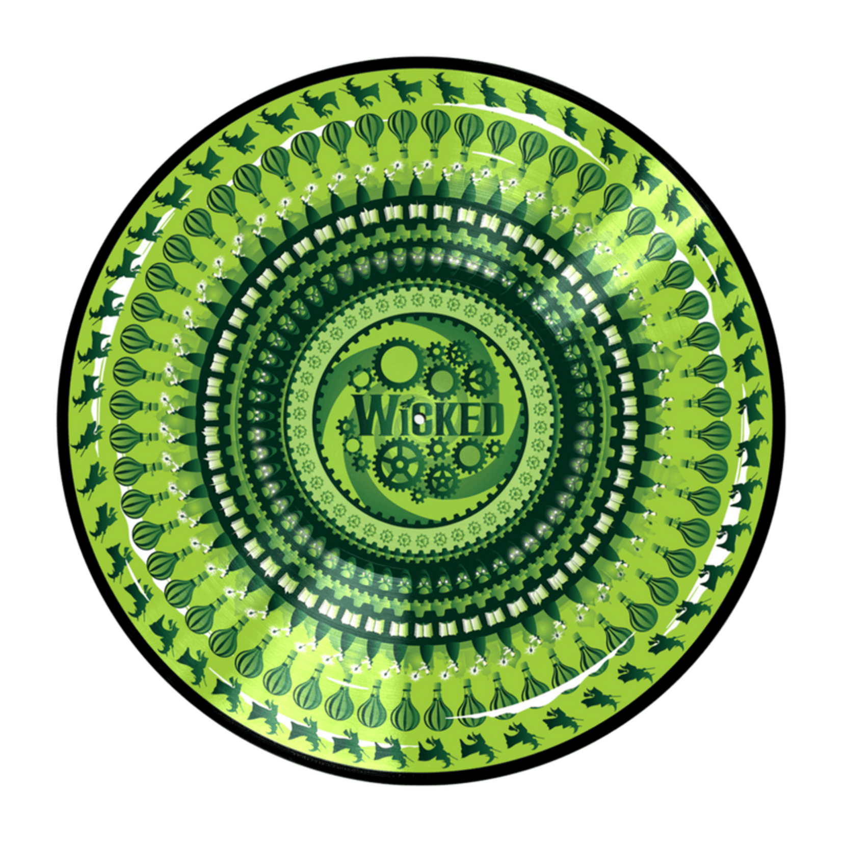 [New] Various Artists: Wicked - Original Broadway Cast Recording (Picture Disc w/ Zoetrope Side) [UNIVERSAL]