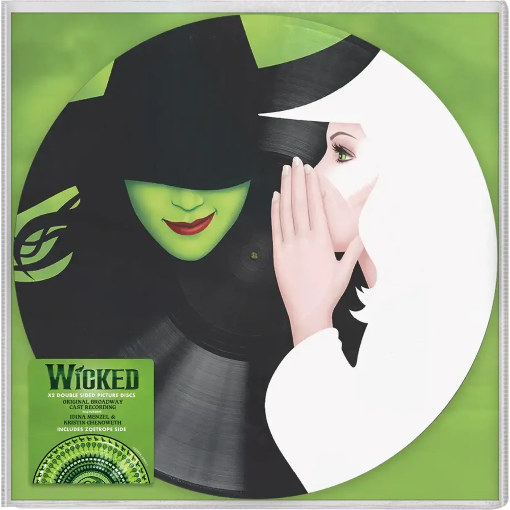 [New Vinyl] Various Artists: Wicked - Original Broadway Cast Recording (Picture Disc w/ Zoetrope Side) [UNIVERSAL]