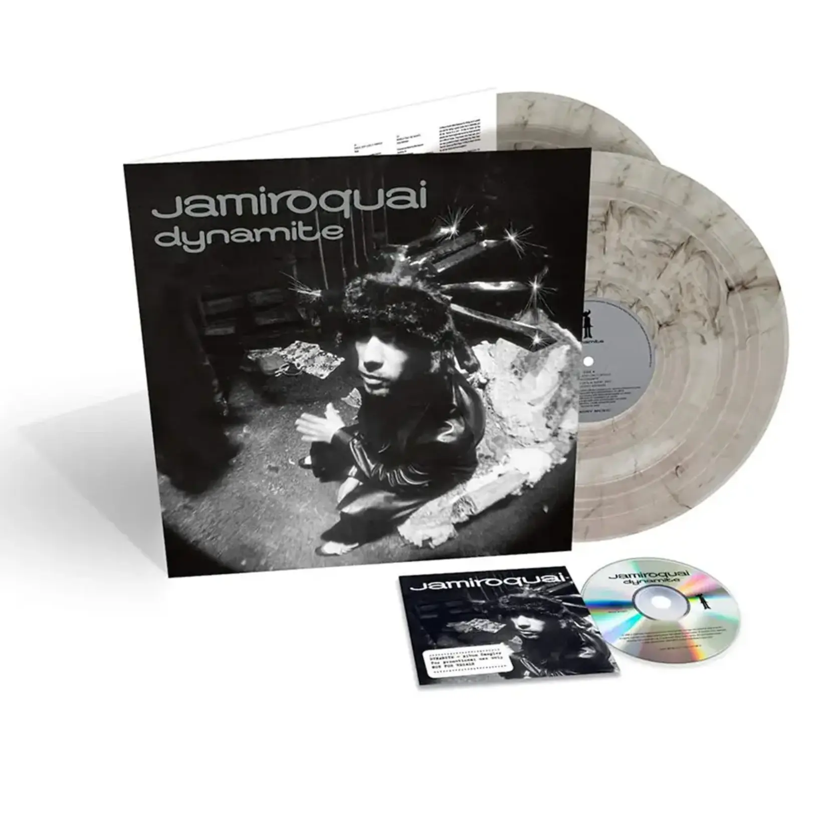 [New Vinyl] Jamiroquai: Dynamite 20th Anniversary (Limited Edition Dynamite Smoke Vinyl w/ CD) [COLUMBIA]