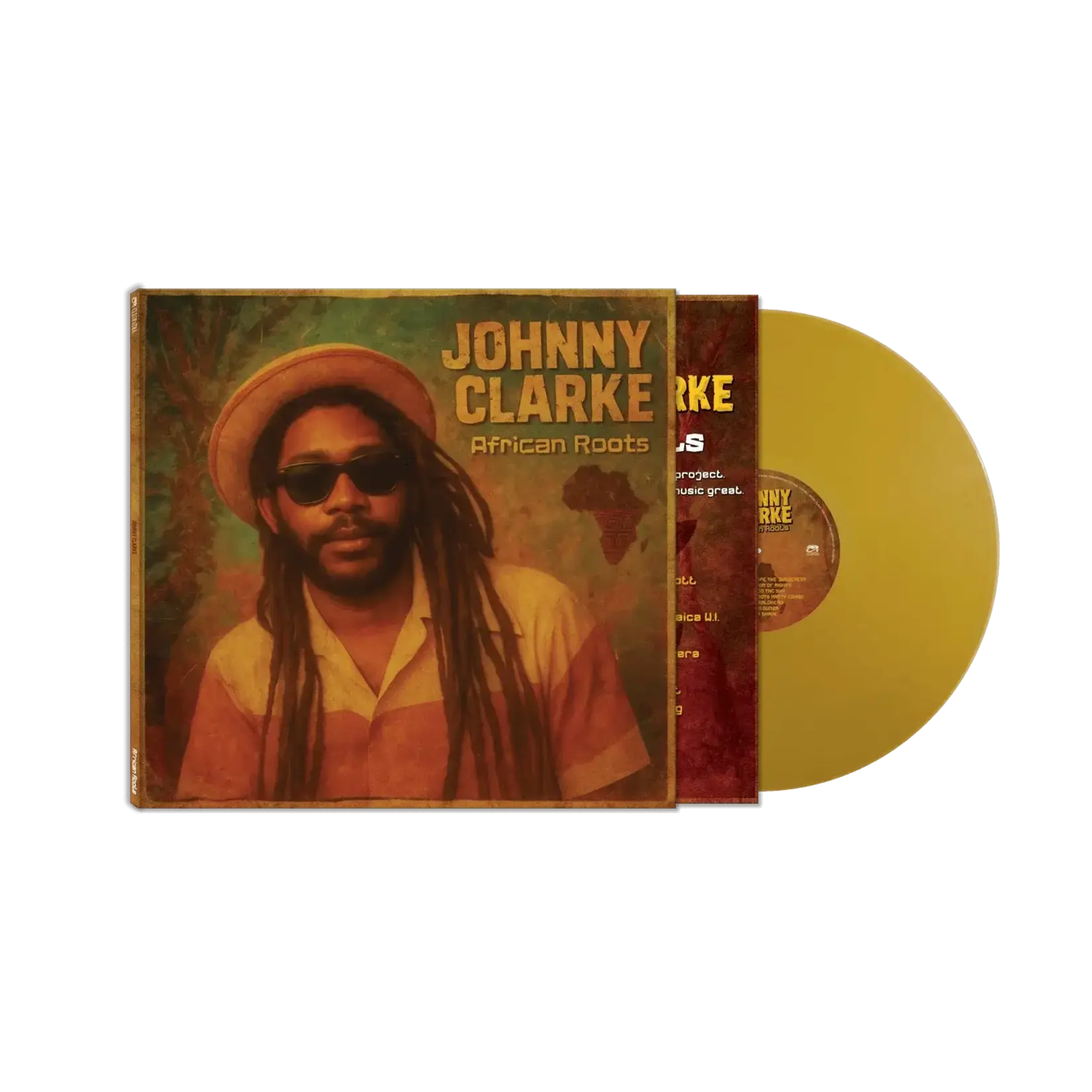 [New Vinyl] Johnny Clarke: African Roots (Limited Edition Gold Vinyl) [CLEOPATRA RECORDS]