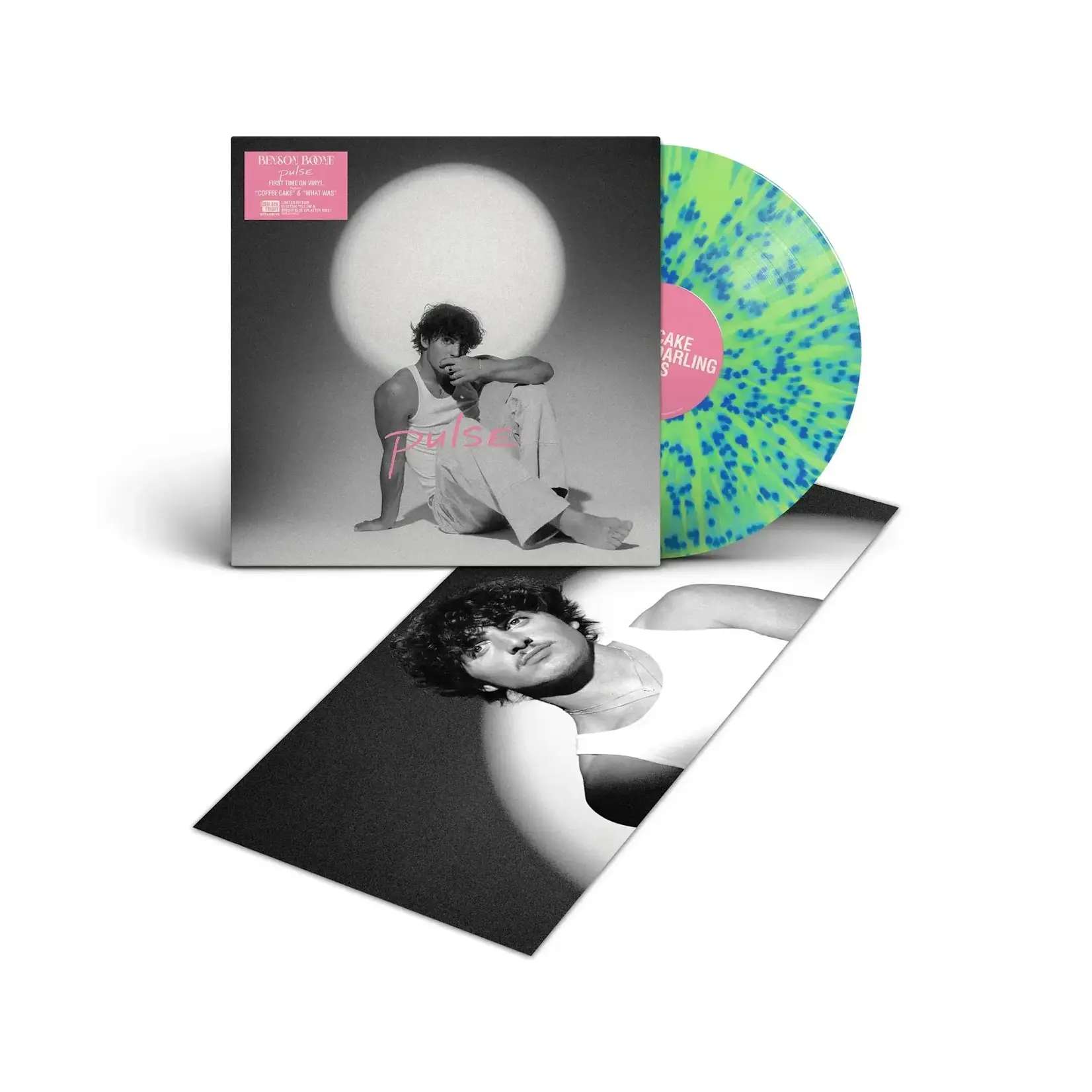 [New Vinyl] Boone, Benson: 2025BF - Pulse EP (yellow and bright blue splatter vinyl) [(12"EP), WARNER]