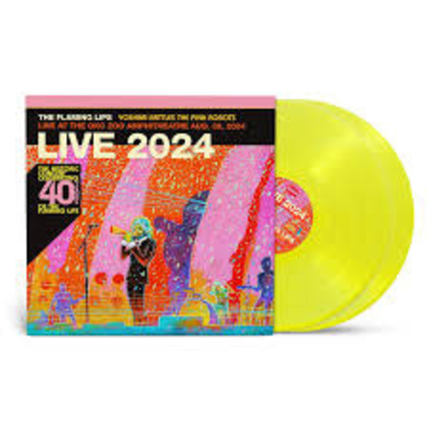 [New Vinyl] Flaming Lips: 2025BF - Yoshimi Battles..Live in Oklahoma City (2LP-yellow vinyl) [RHINO]