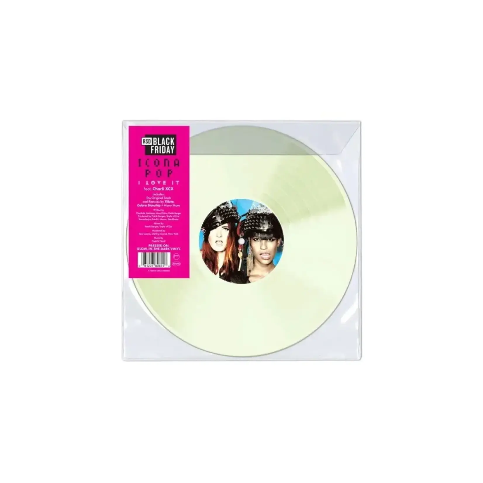 [New Vinyl] Icona Pop: 2025BF - I Love It (feat. Charli XCX) (glow-in-the-dark vinyl) [RHINO]
