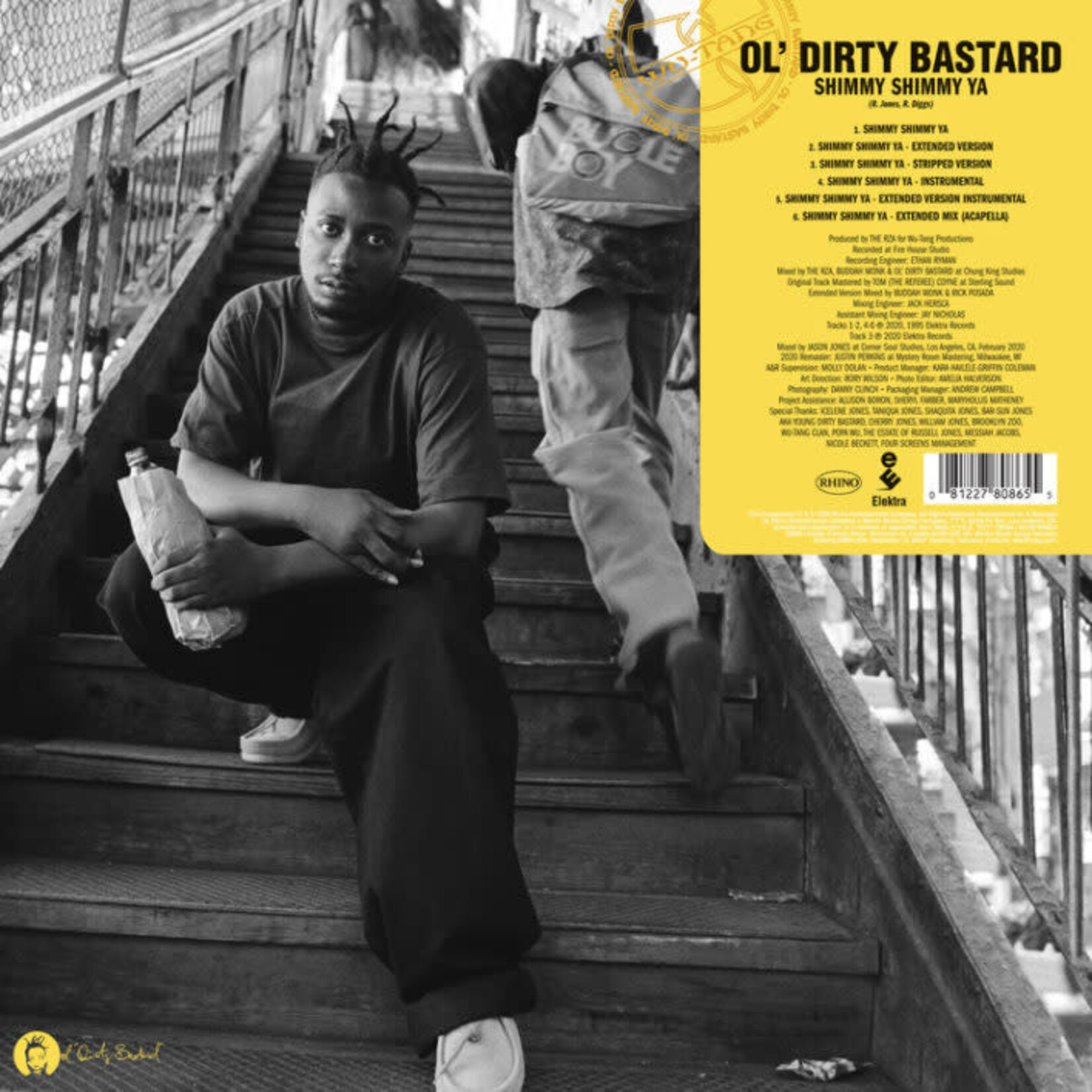 [New Vinyl] Ol' Dirty Bastard: 2025BF - Shimmy Shimmy Ya/ Brooklyn Zoo (12" blue vinyl) [RHINO]