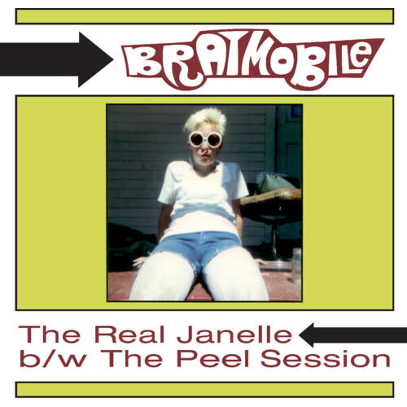 [New Vinyl] Bratmobile: 2025BF - The Real Janelle & The Peel Session (Maroon Vinyl) [KILL ROCK STARS]