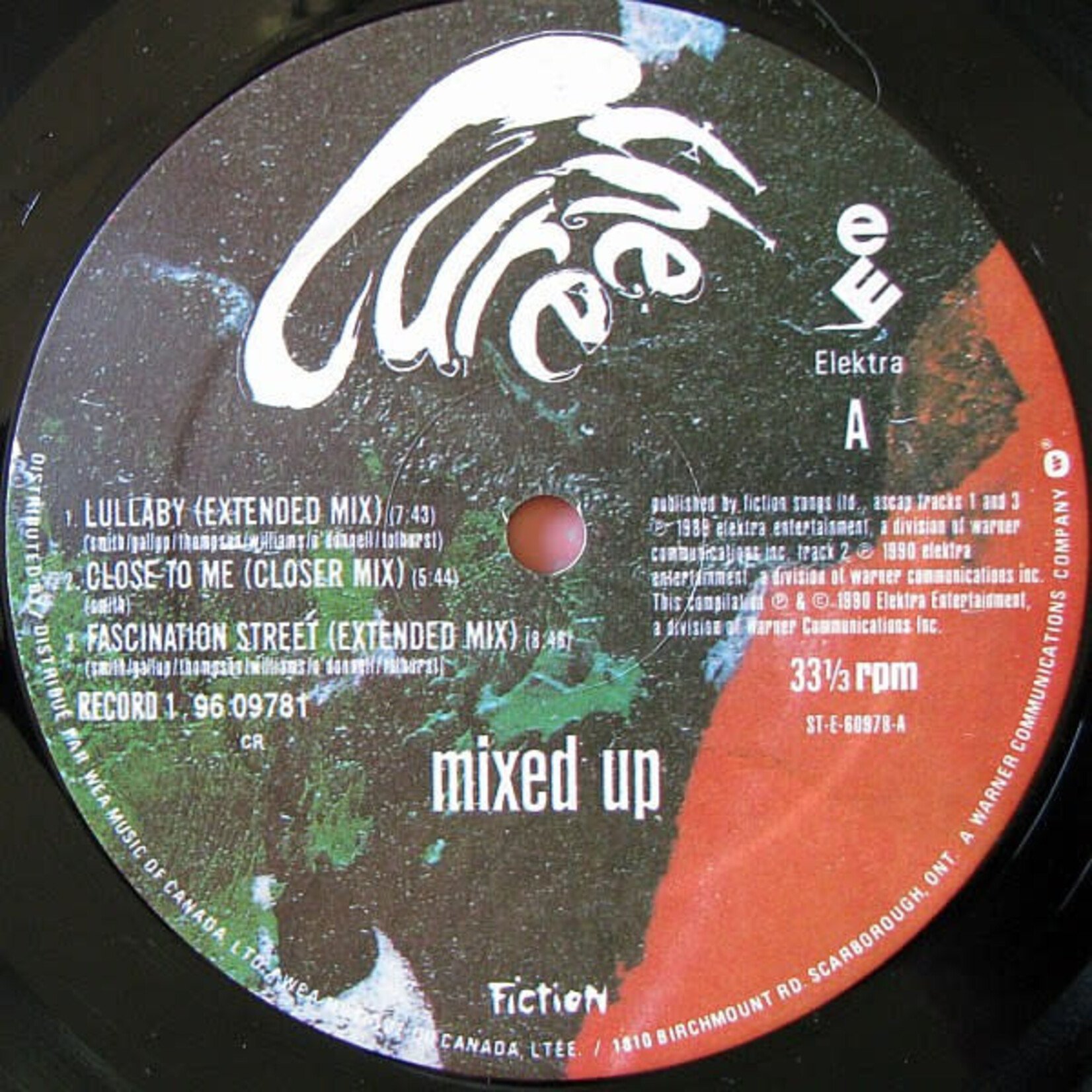 [Kollectible Vinyl] Cure: Mixed Up (1990, Canada, EX) [ELEKTRA]