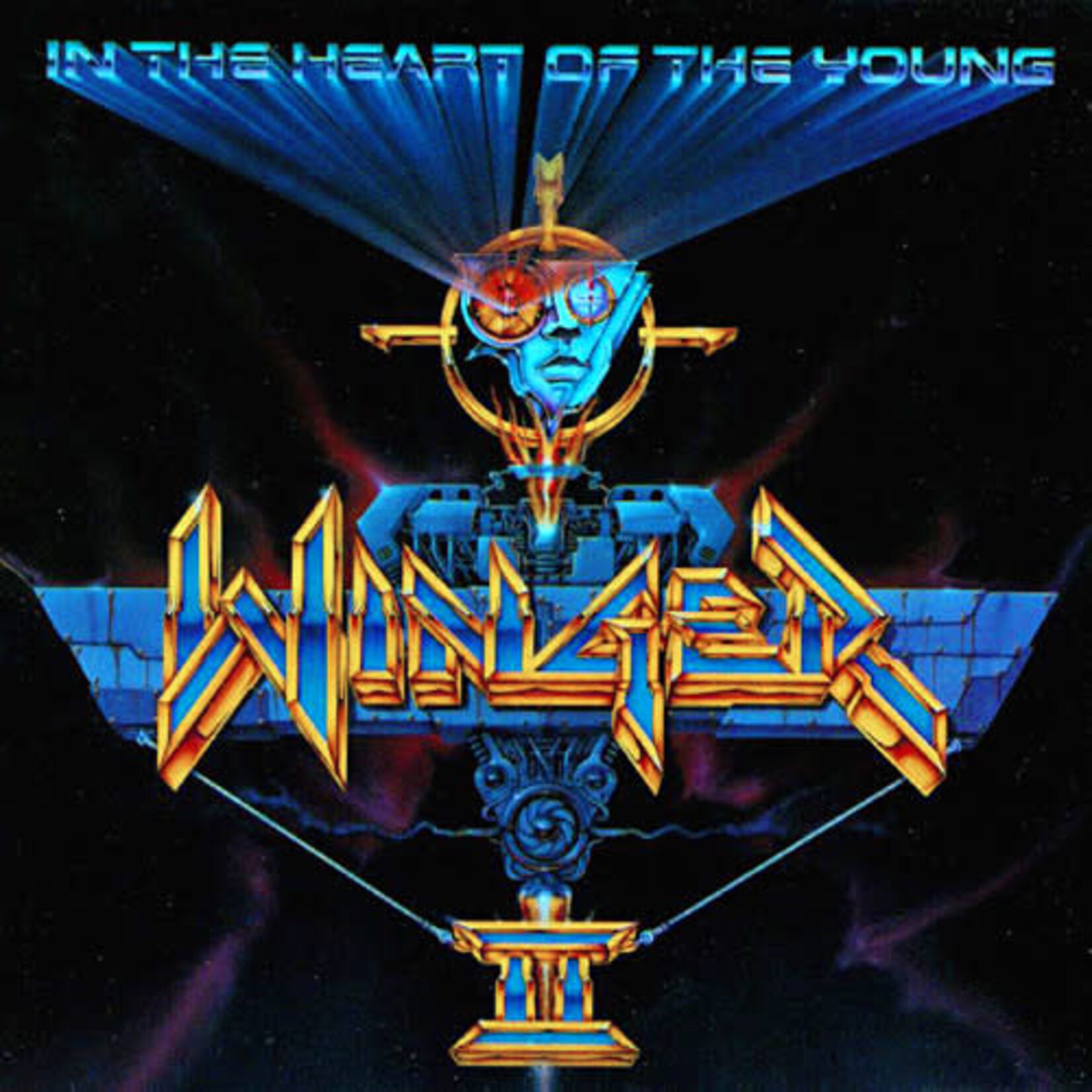 [Kollectible Vinyl] Winger: In The Heart Of The Young (1990, Canada, w/ Inner, EX) [ATLANTIC]