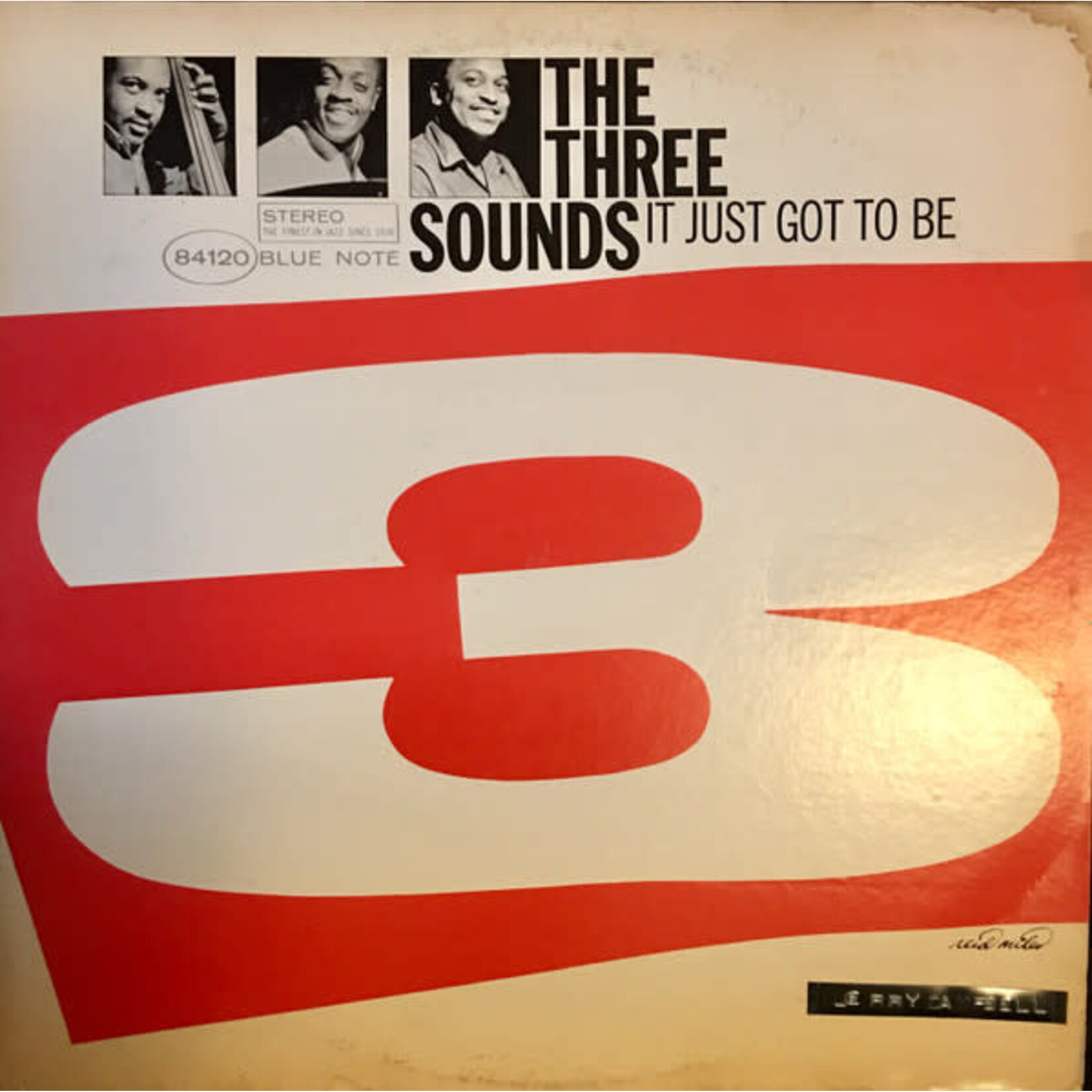 [Kollectible Vinyl] Three Sounds: It Just Got To Be (1970,  USA, VG+) [BLUE NOTE]