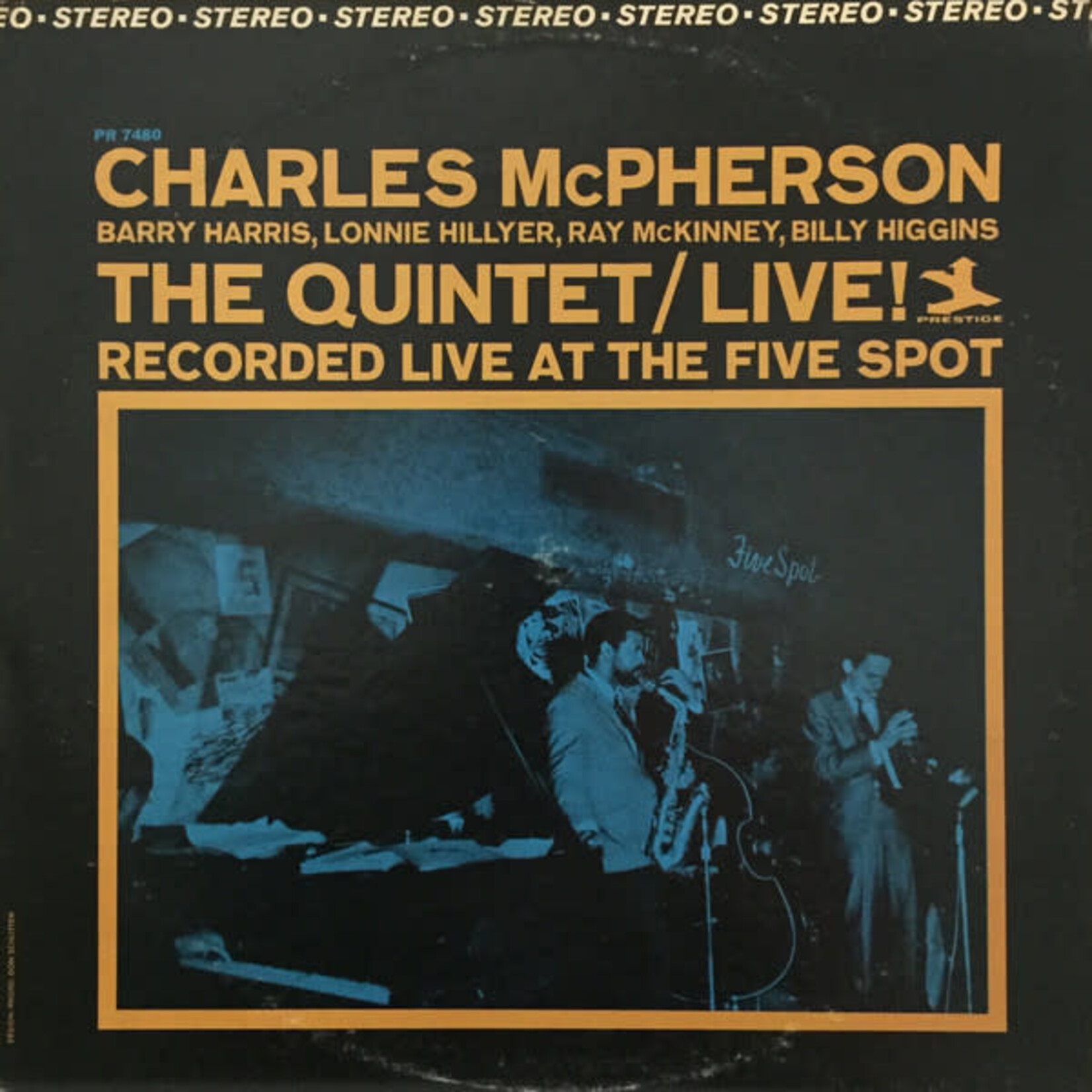 [Kollectible Vinyl] McPherson, Charles: The Quintet/Live! (Recorded Live At The Five Spot) (1967, USA, Blue Trident, Stereo, VG+) [PRESTIGE]