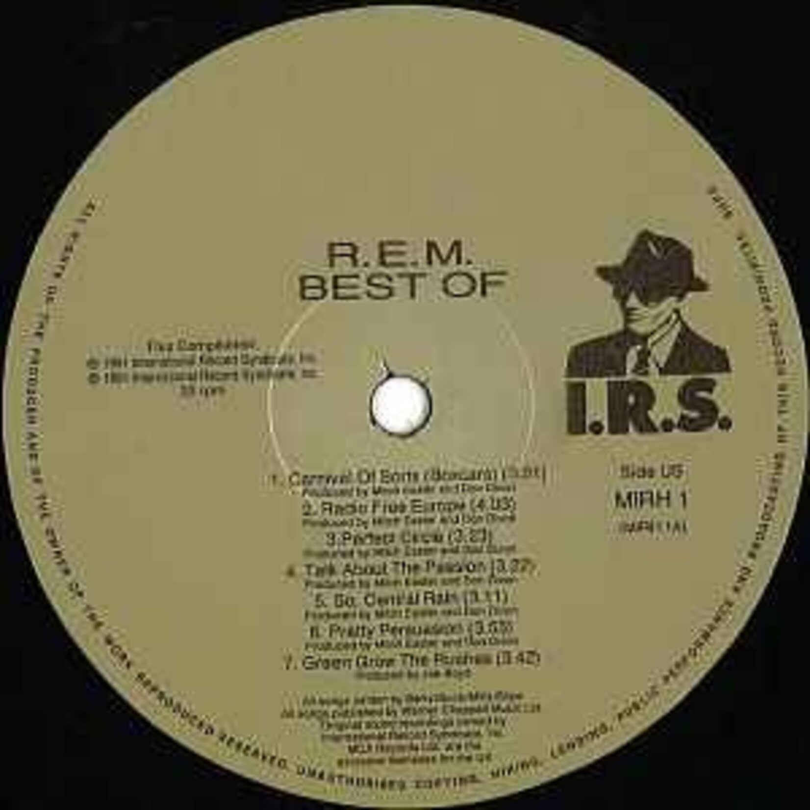 [Kollectible Vinyl] R.E.M.: The Best of (1991, UK, EX) [I.R.S.]