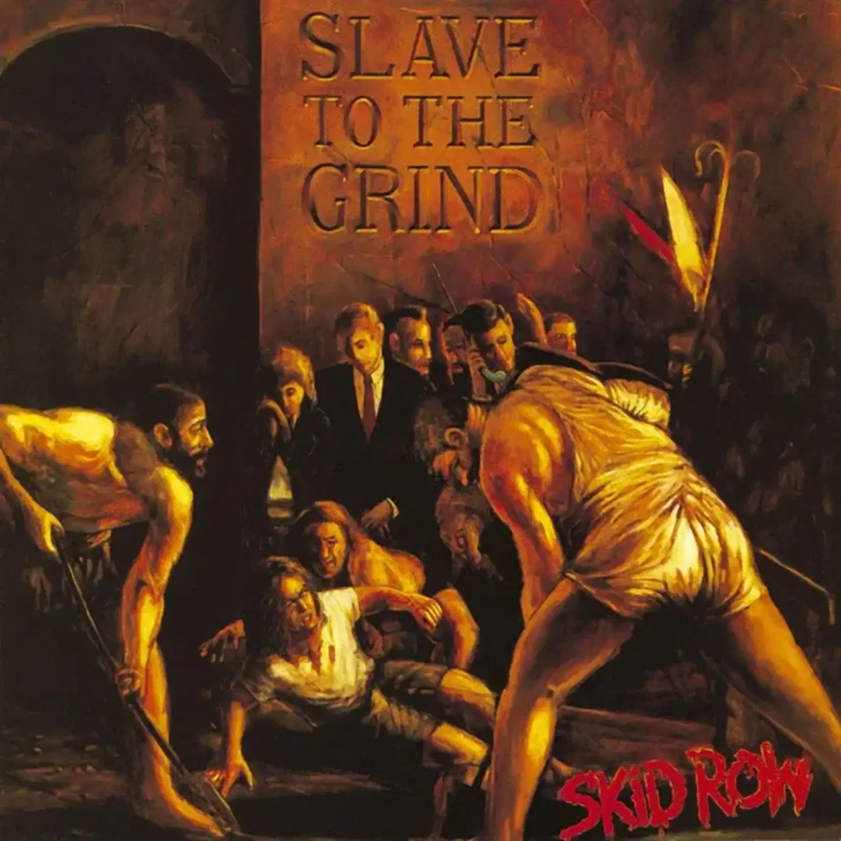[New Vinyl] Skid Row: Slave to the Grind (2LP-standard black vinyl) [BMG]