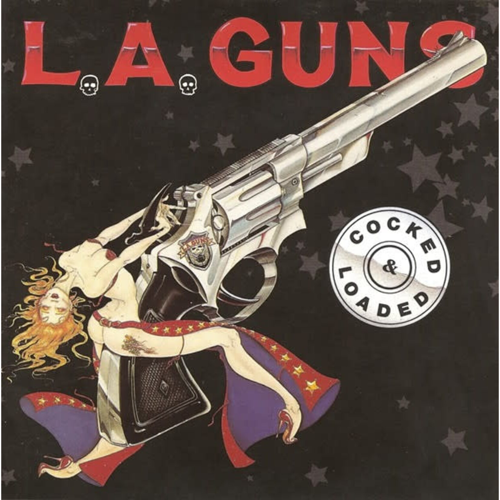 [Kollectible Vinyl] L.A. Guns: Cocked & Loaded (1989, Canada, Ex) [MERCURY]