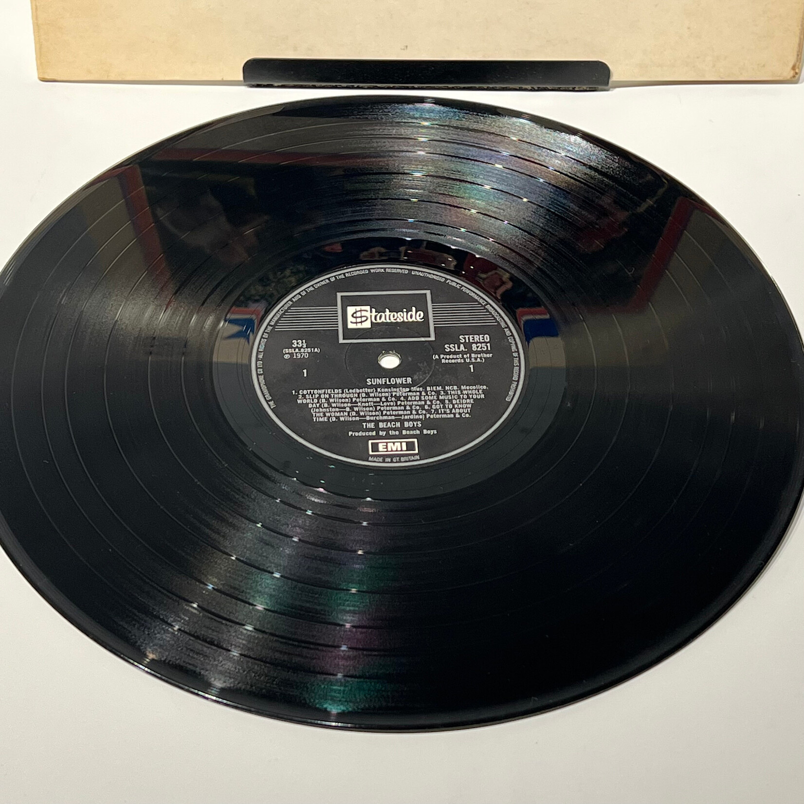 [Kollectible Vinyl] Beach Boys: Sunflower (1970, USA, VG) [EMI]