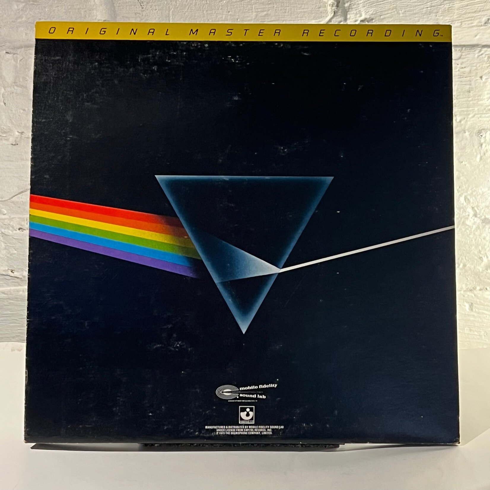 [Kollectible Vinyl] Pink Floyd: Dark Side of The Moon (1981, USA, Ltd. Edition Audiophile, w/ Insert, Disc VG+) [MOBILE FIDELITY SOUND]