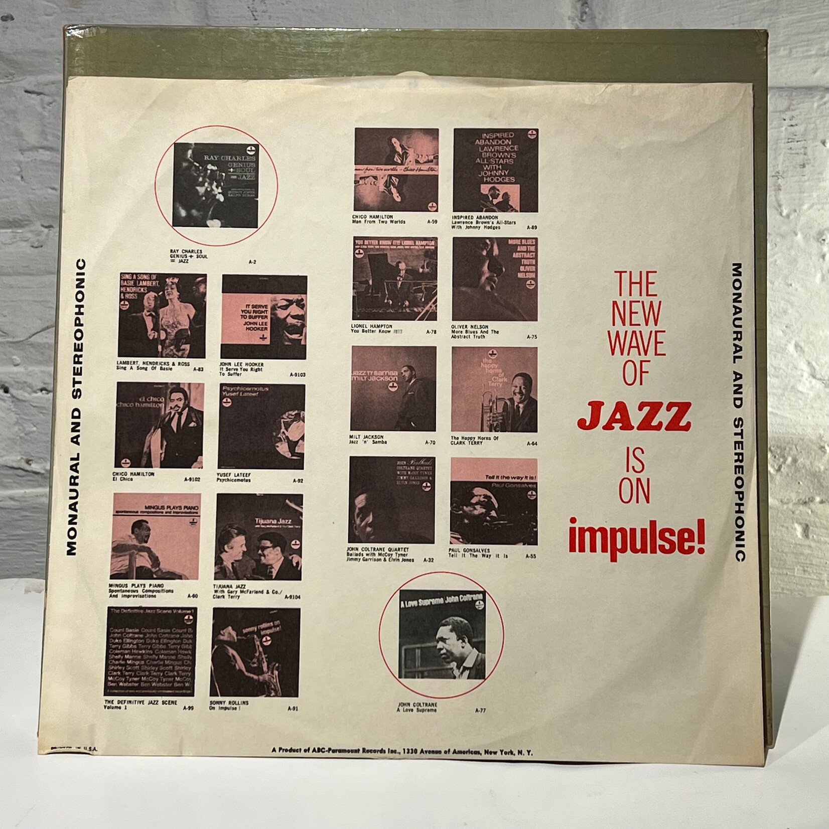 [Kollectible Vinyl] Mingus: The Black Saint And The Sinner Lady (1968, USA, ABC Label + Inner, VG+) [IMPULSE]