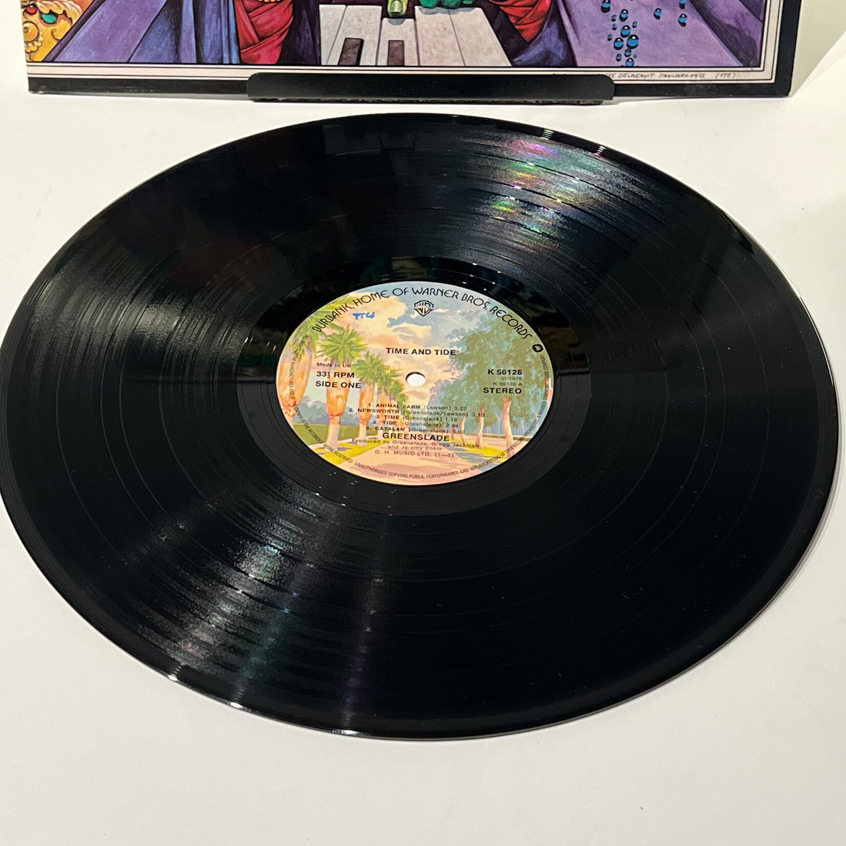 [Kollectible Vinyl] Greenslade: Time And Tide (1975, UK, VG+) [WARNER]