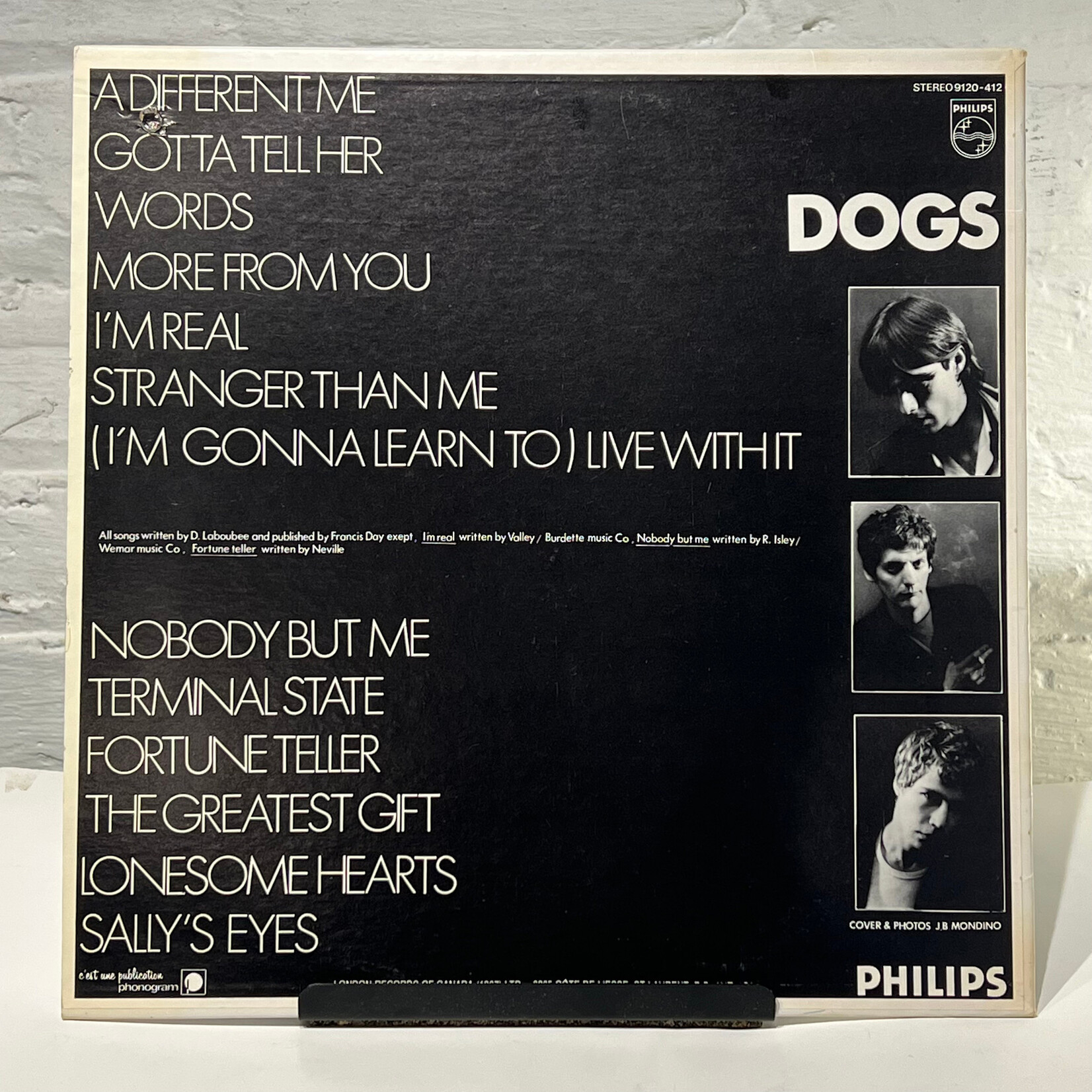 [Kollectible Vinyl] Dogs: Different (1979, Canada, VG+) [PHILIPS]