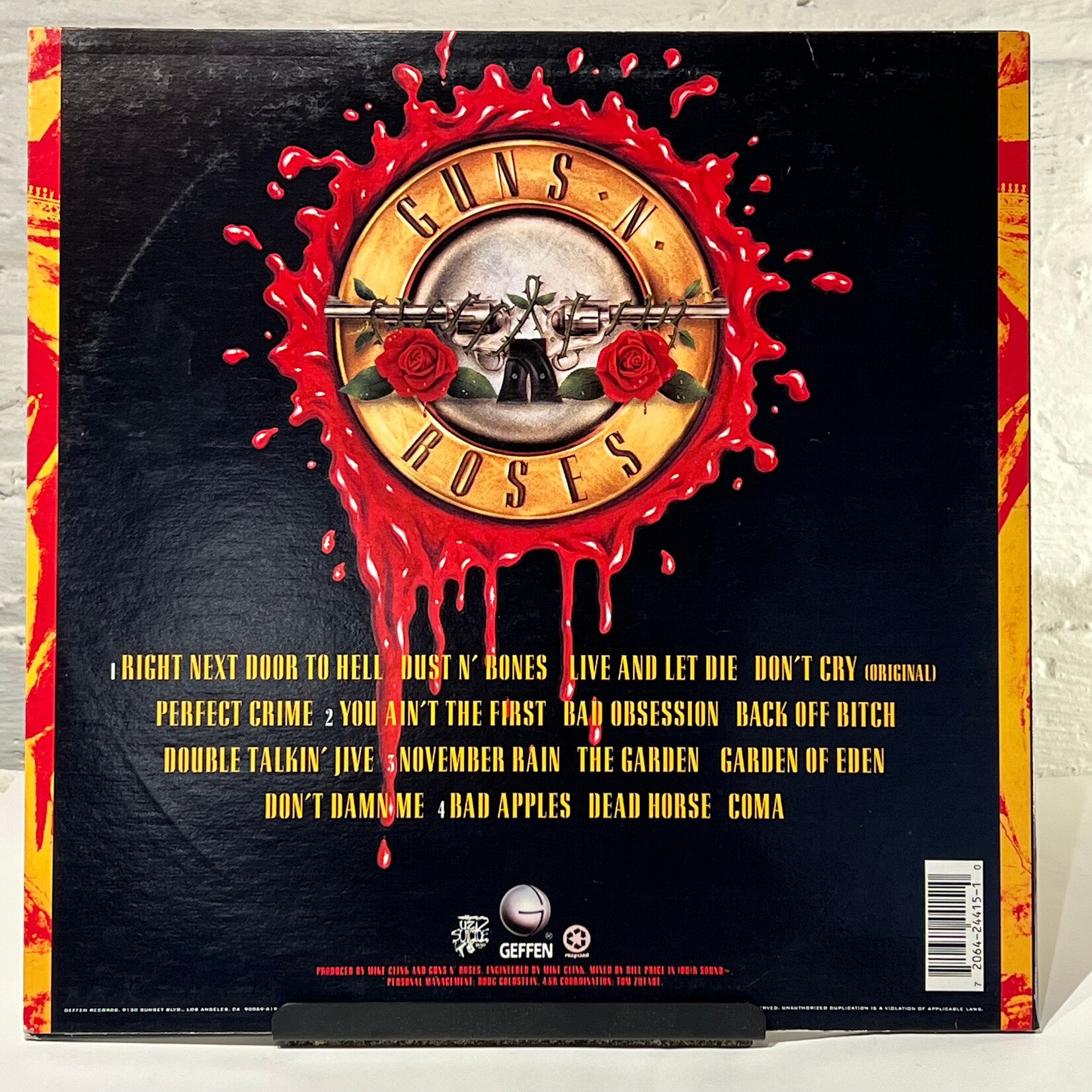 [Kollectible Vinyl] Guns N' Roses: Use Your Illusion (1991, USA, 2LPs, w/ Inners, VG+) [GEFFEN]