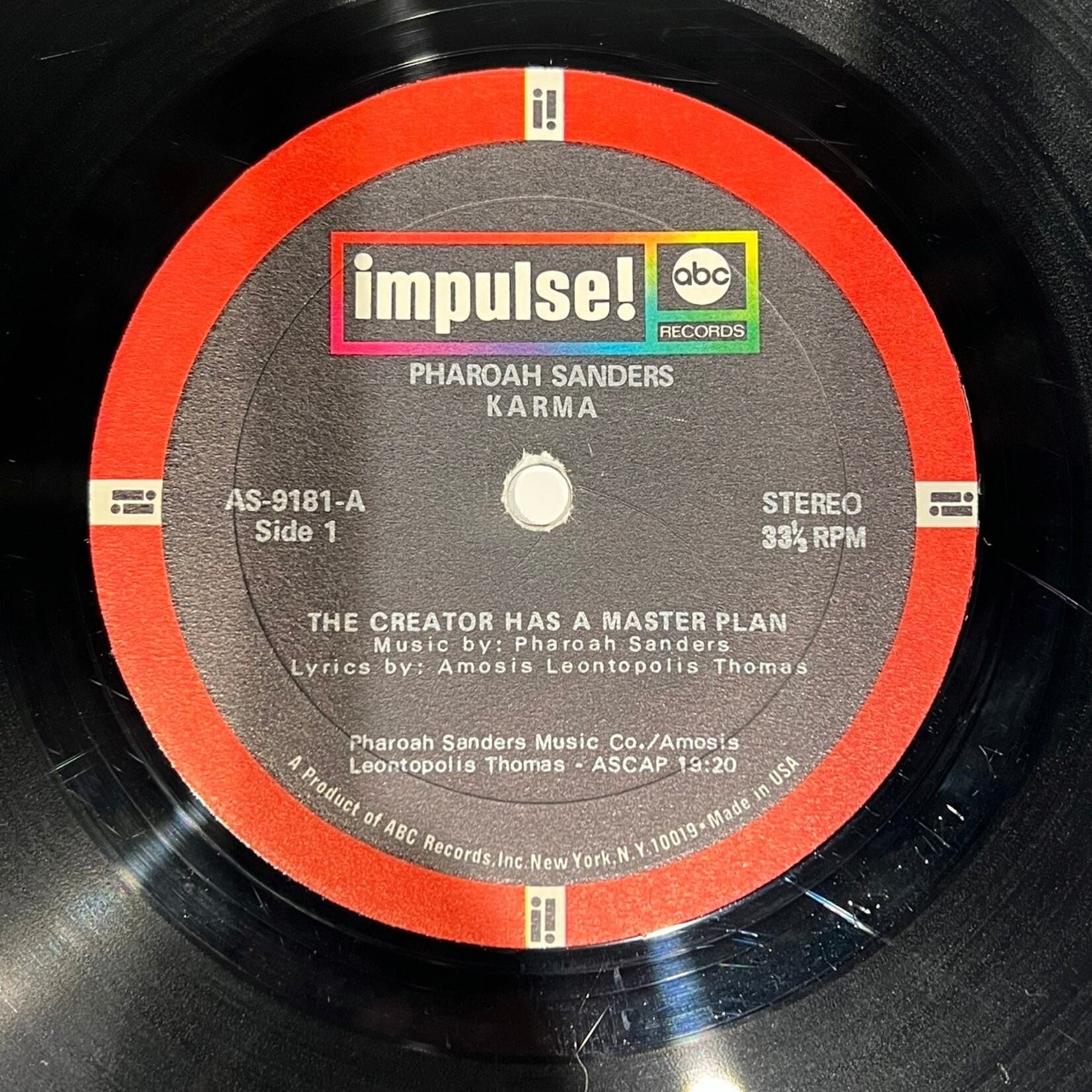 [Kollectible Vinyl] Sanders, Pharoah: Karma (Free Jazz, USA, 1969, VG) [IMPULSE]