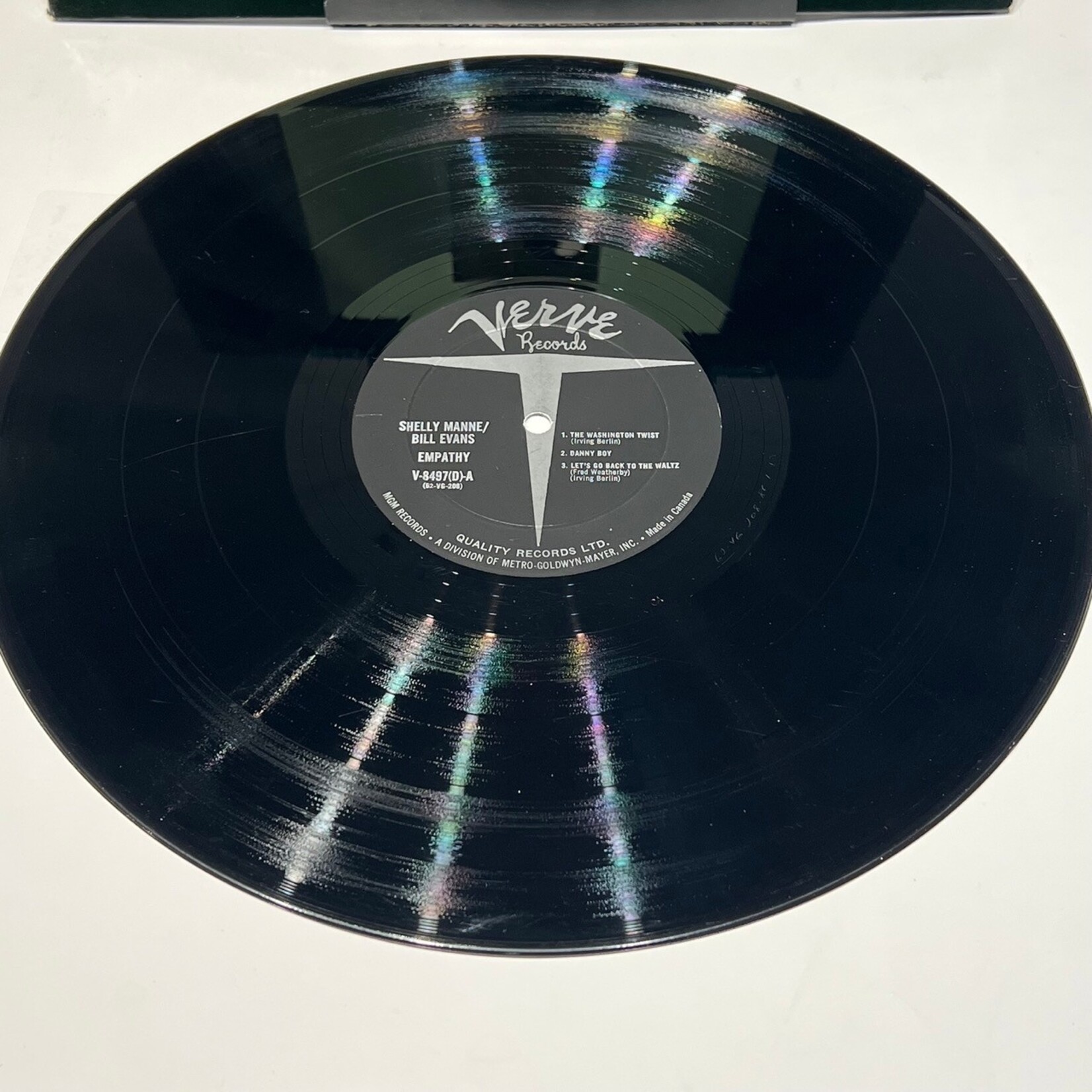 [Kollectible Vinyl] Manne, Shelly & Bill Evans w/ Monty Budwig: Empathy (USA, 1962, VG) [VERVE]
