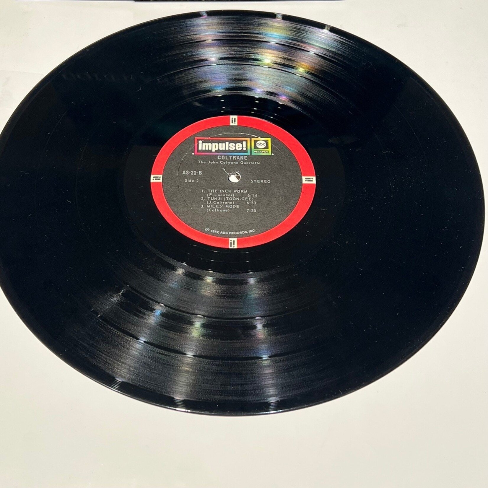 [Kollectible Vinyl] Coltrane, John Quartet: Coltrane (USA, 1968, Disc VG+)[IMPULSE]