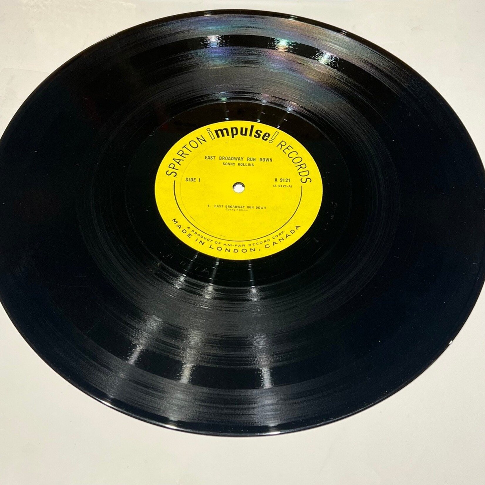[Kollectible Vinyl] Rollins, Sonny: East Broadway Run Down (CANADA, 1967, VG) [IMPULSE]
