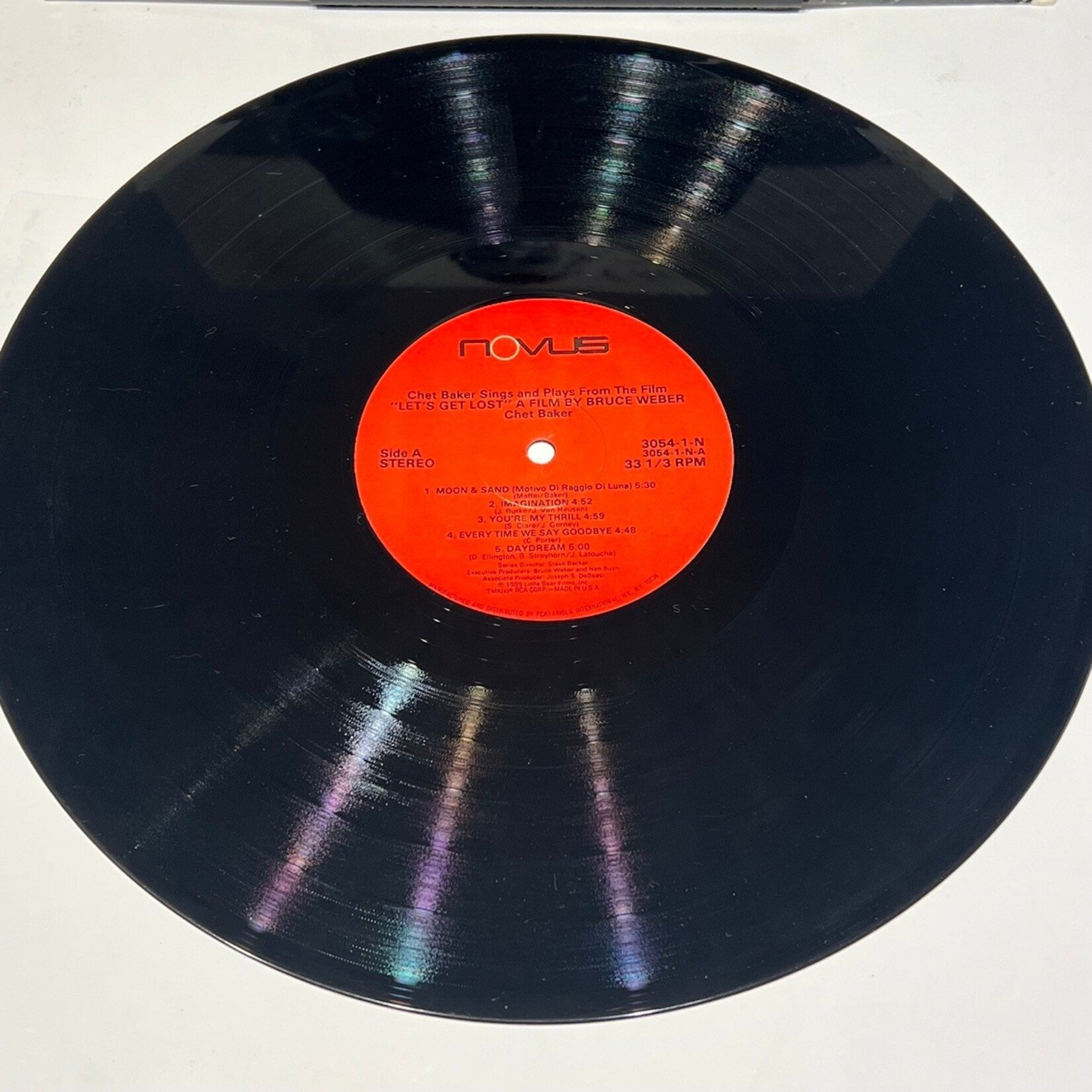 [Kollectible Vinyl] Baker, Chet: Sings & Plays from the film "Let's Get Lost" (USA, 1989, VG+) [NOVUS]